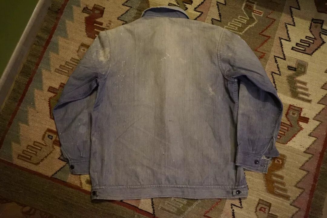 Vintage Vintage French Work Jacket Indigo Blue Size US M / EU 48-50 / 2 - 7 Thumbnail