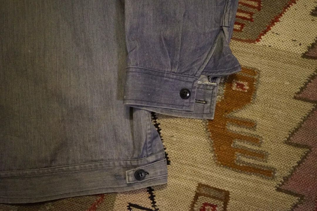 Vintage Vintage French Work Jacket Indigo Blue Size US M / EU 48-50 / 2 - 8 Thumbnail