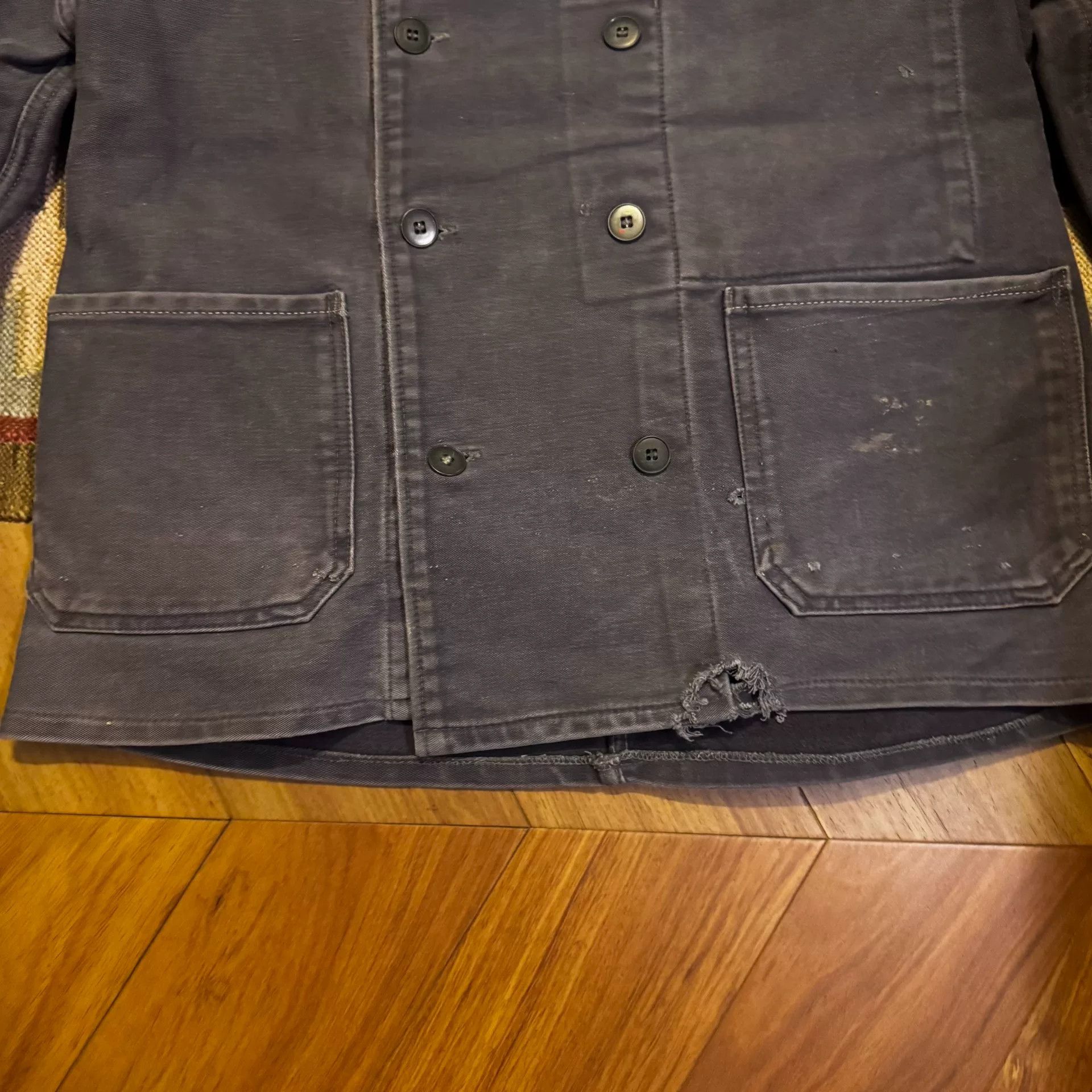 Vintage Vintage French Moleskin Work Jacket Size US M / EU 48-50 / 2 - 3 Thumbnail