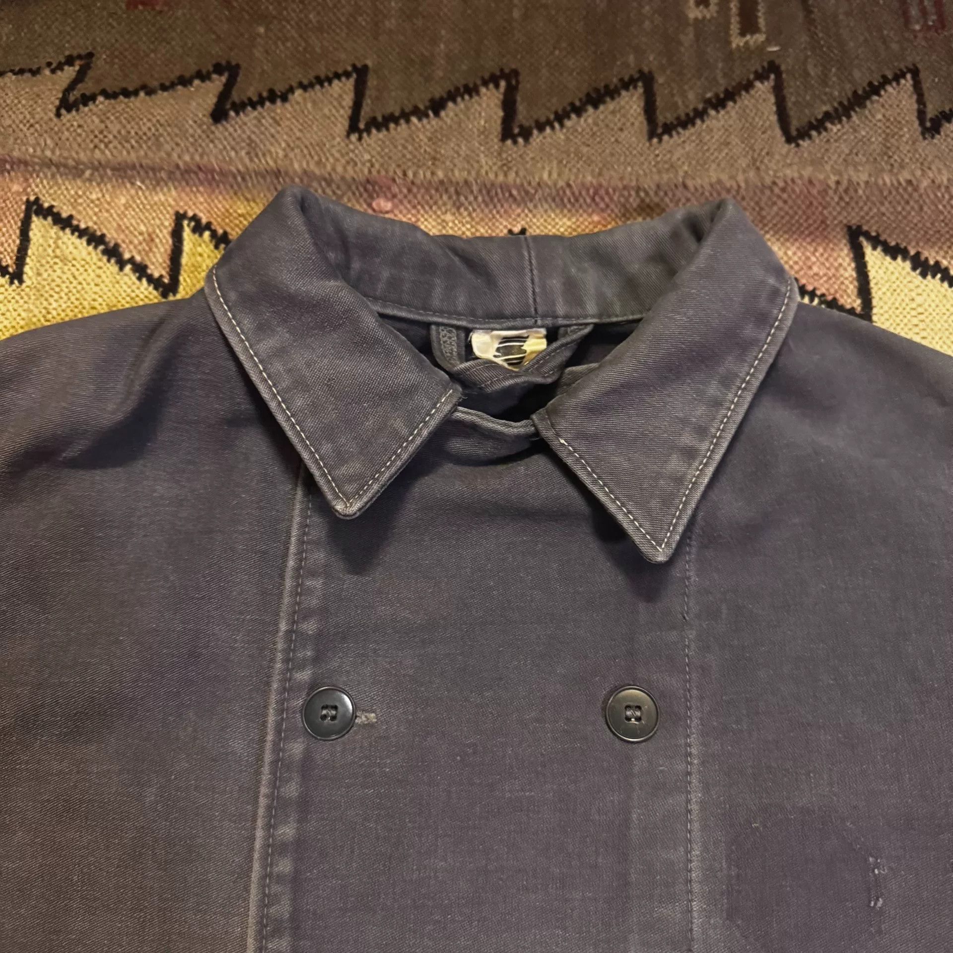 Vintage Vintage French Moleskin Work Jacket Size US M / EU 48-50 / 2 - 2 Thumbnail