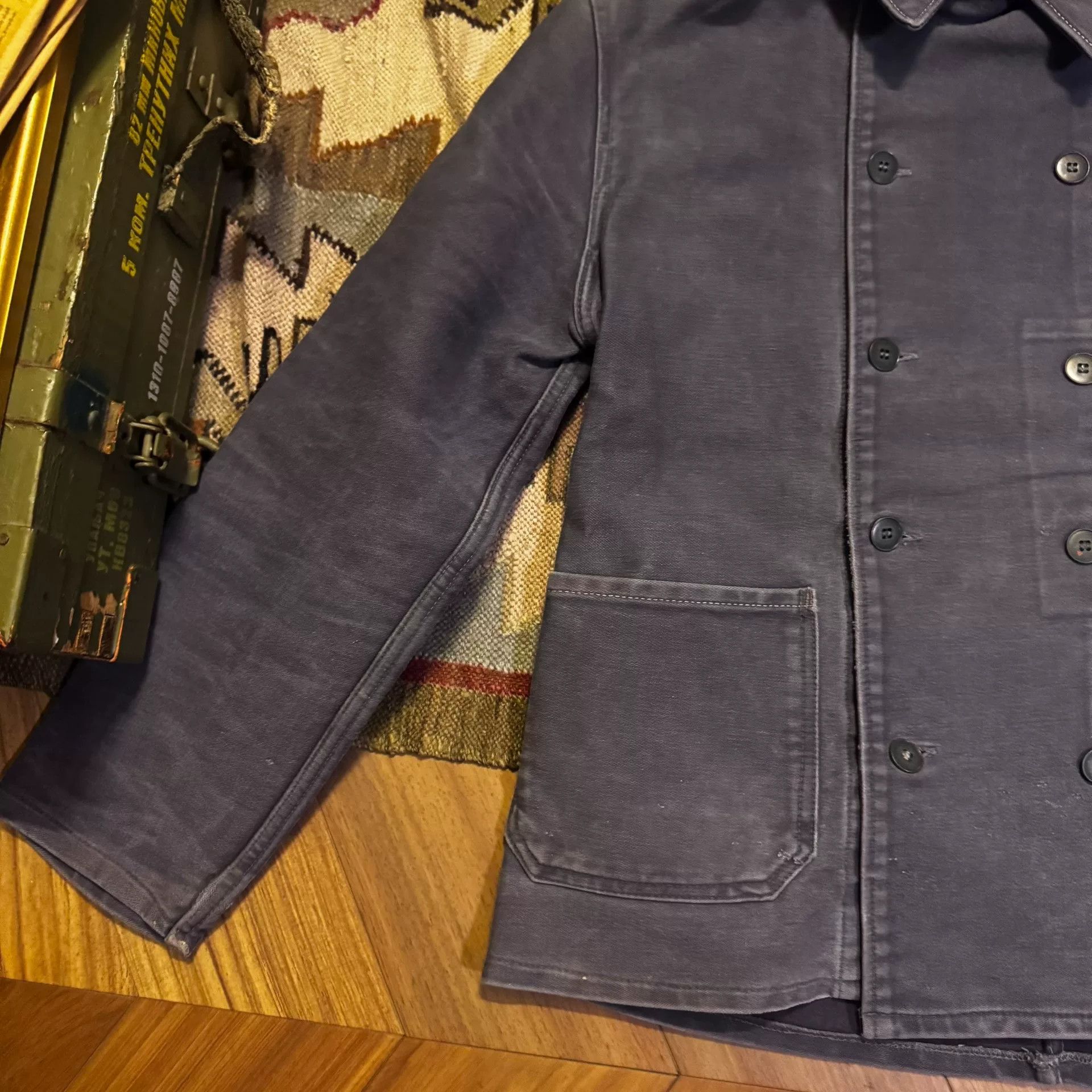 Vintage Vintage French Moleskin Work Jacket Size US M / EU 48-50 / 2 - 4 Thumbnail