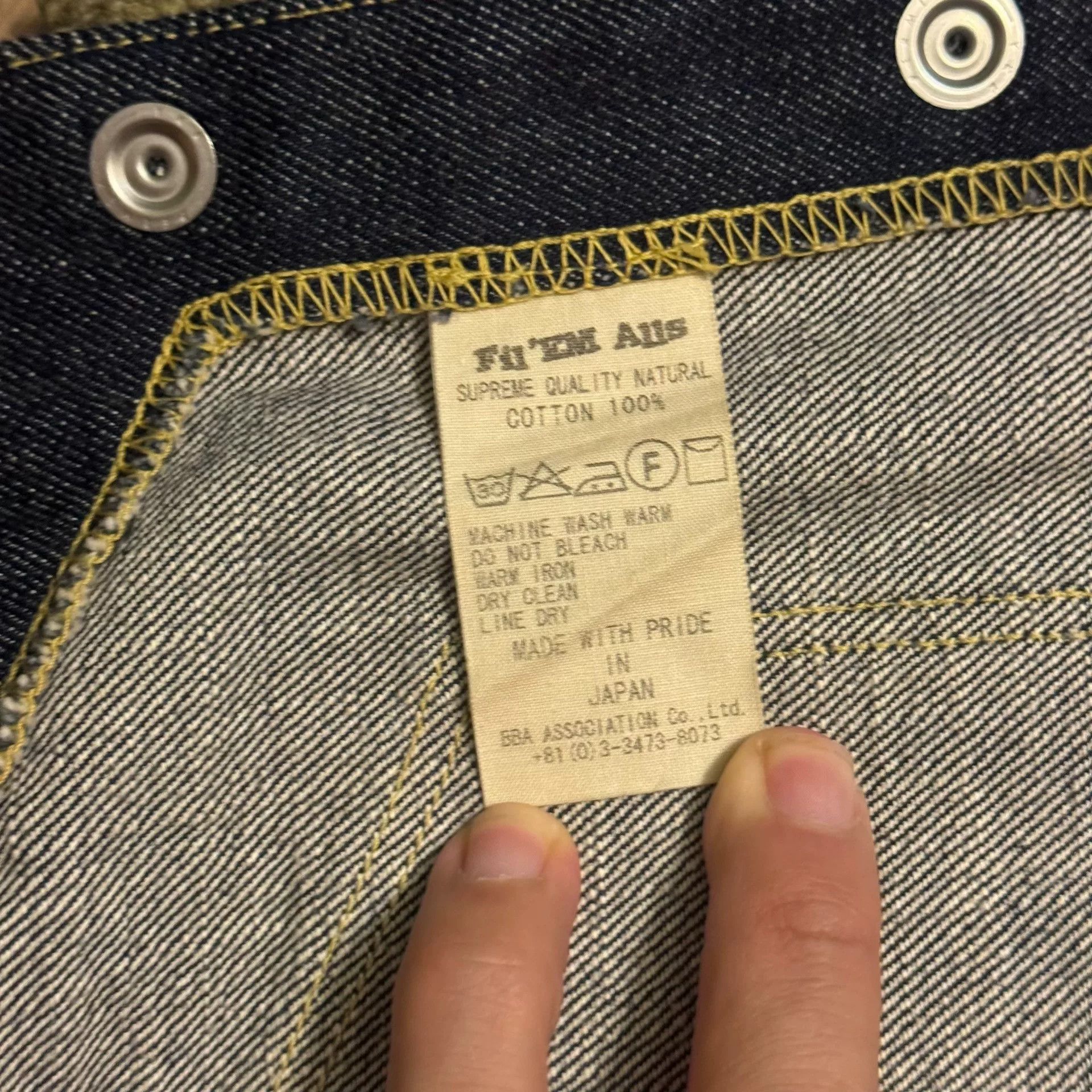 Vintage Vintage Japanese Denim Vest Fil'em Alls Size US M / EU 48-50 / 2 - 9 Thumbnail
