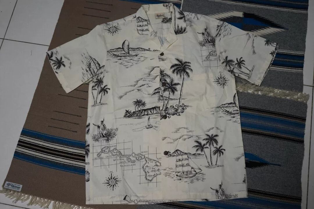 Vintage Vintage 70s Hawaiian Shirt for Summer Size US M / EU 48-50 / 2 - 2 Thumbnail