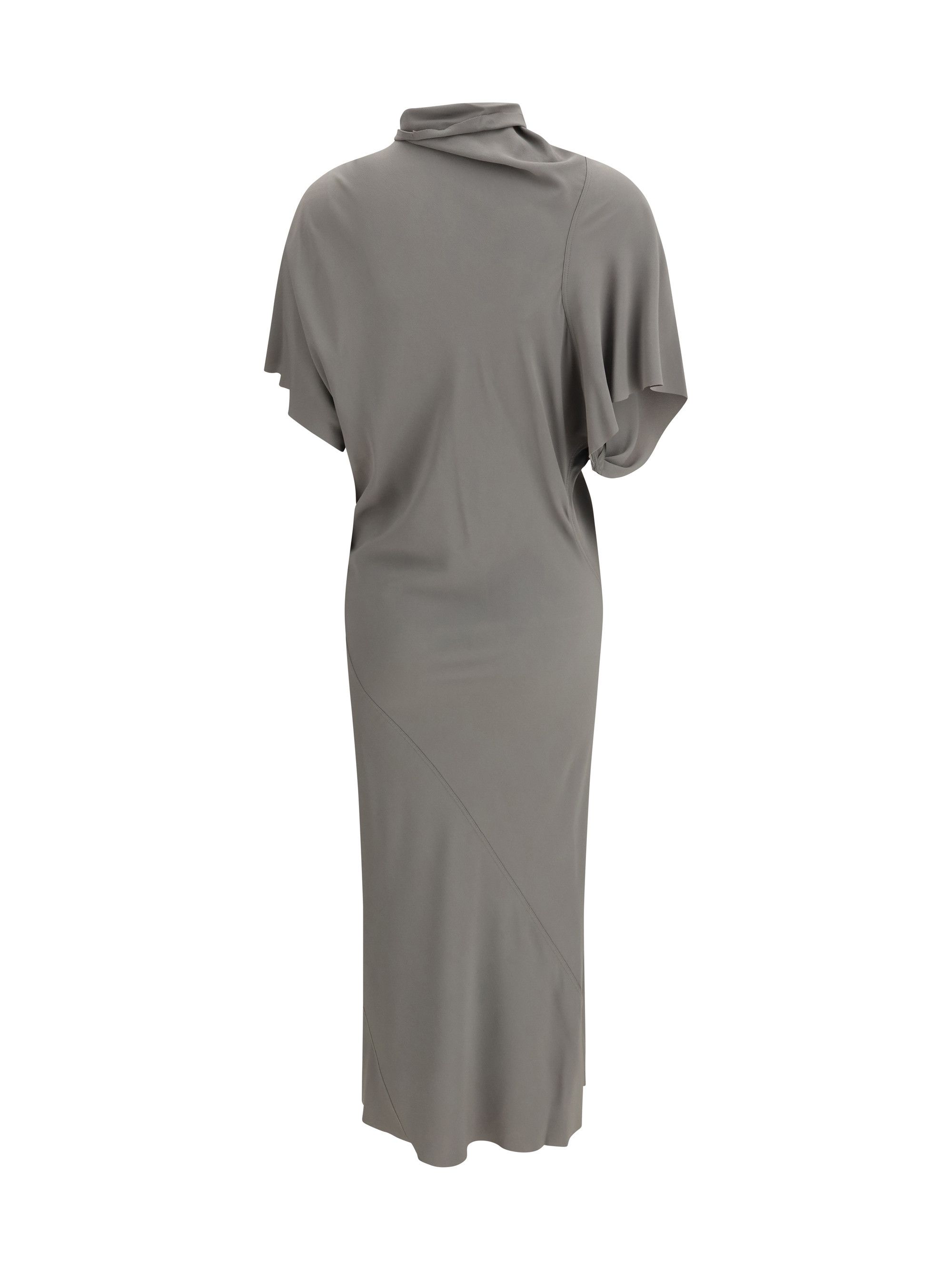 Rick Owens Asymmetrical midi Dress Size M / US 6-8 / IT 42-44 - 2 Thumbnail
