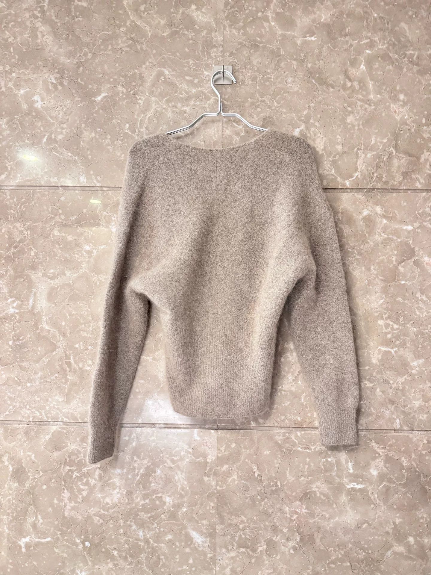 Japanese Brand Deepmoss Camel Mohair Sweater Size S / US 4 / IT 40 - 2 Thumbnail
