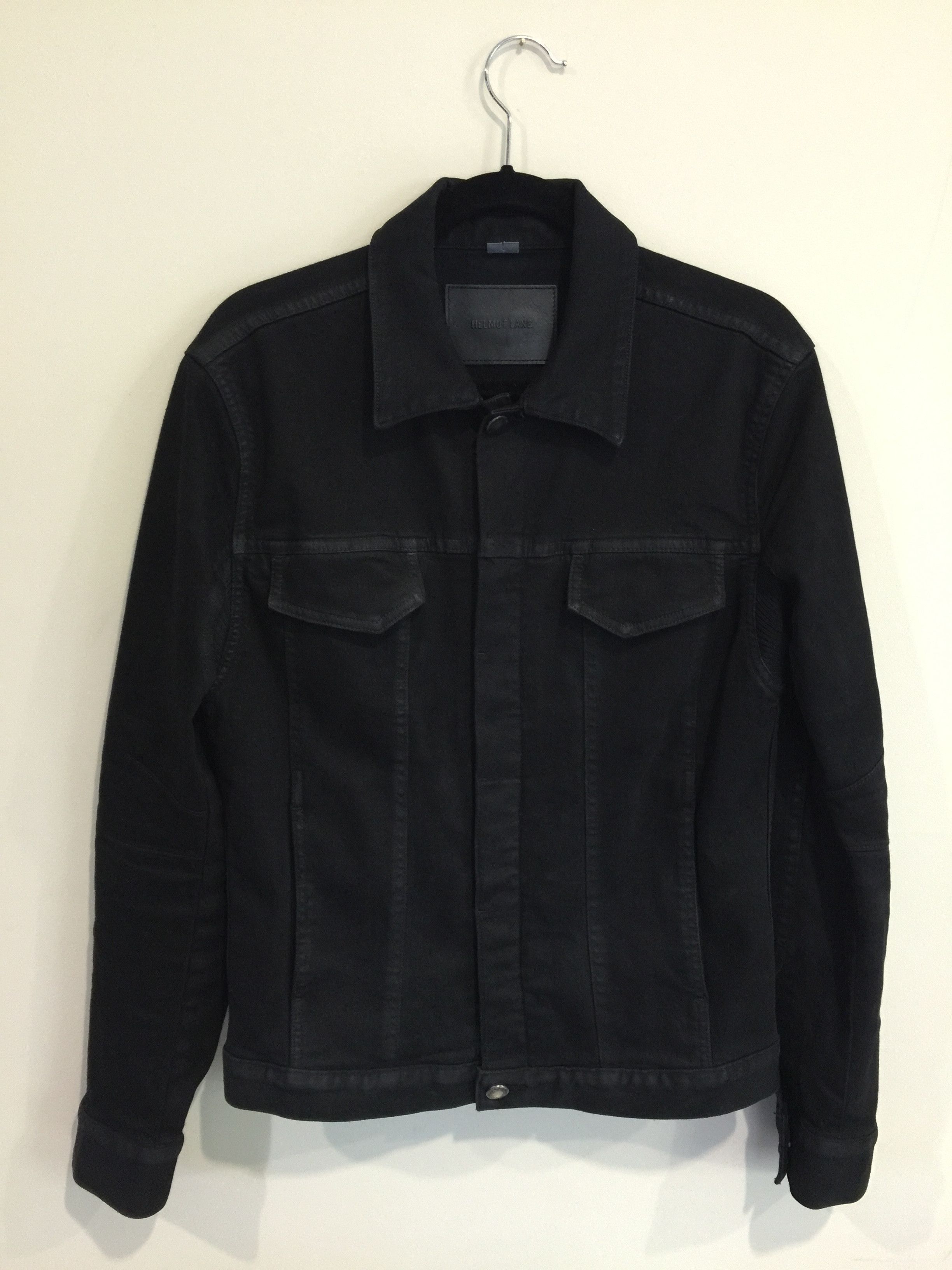 Helmut Lang Trace Denim Jacket - Black | Grailed