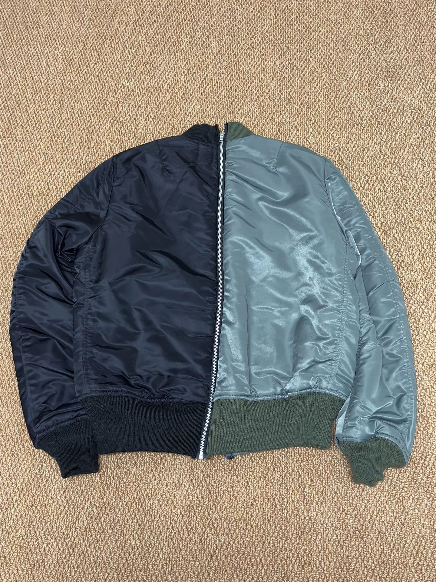 Japanese Brand Two-Tone MA-1 Flight Jacket Size US M / EU 48-50 / 2 - 2 Thumbnail