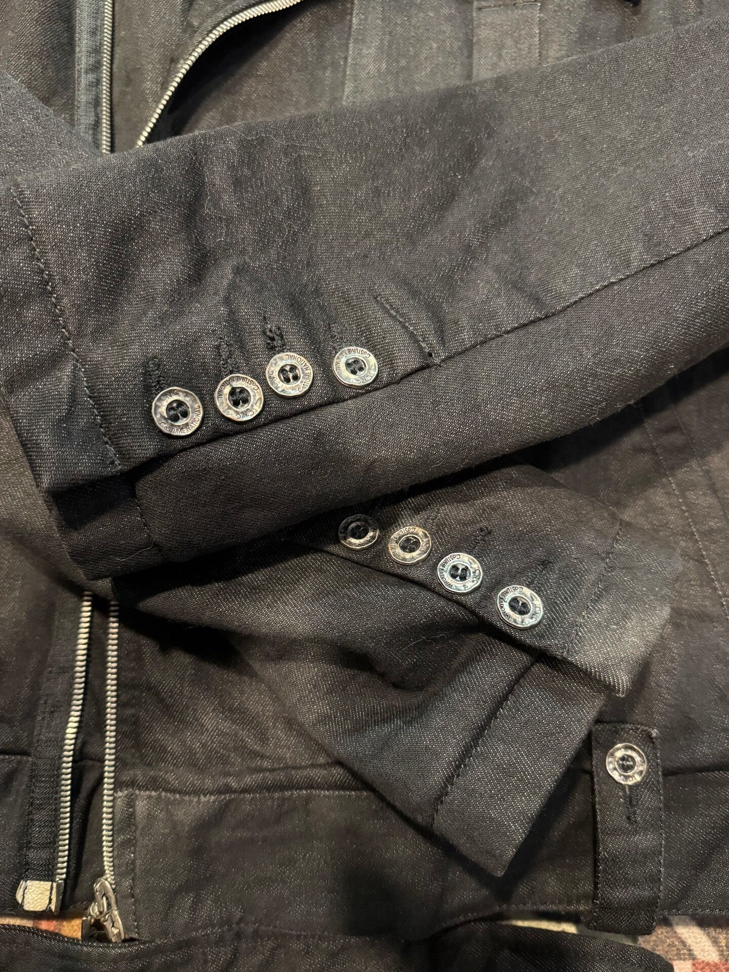 Japanese Brand CNC Canvas Jacket for Stylish Comfort Size US L / EU 52-54 / 3 - 3 Thumbnail