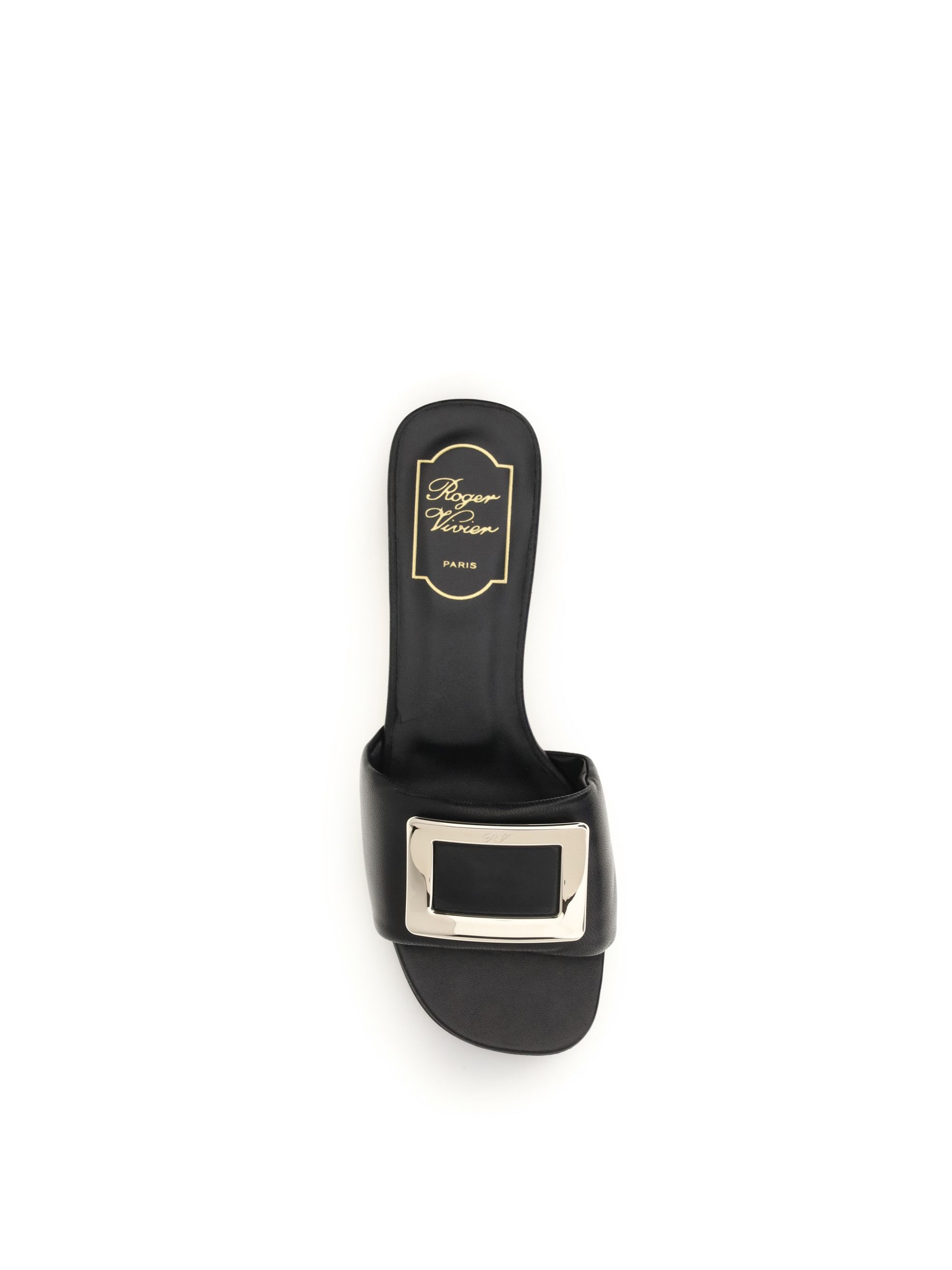 Roger Vivier Leather slide Sandals Size US 11 / IT 41 - 4 Thumbnail