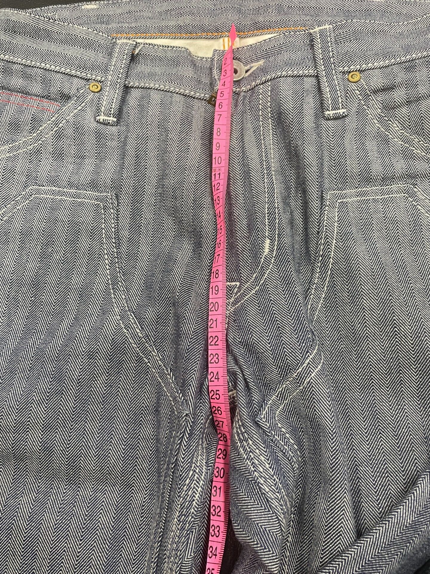 Iron Heart Iron Heart Work Pants with Unique Herringbone Pattern Size US 32 / EU 48 - 8 Thumbnail