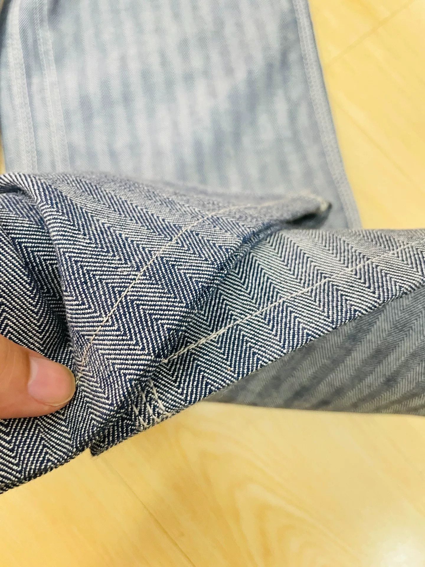 Iron Heart Iron Heart Work Pants with Unique Herringbone Pattern Size US 32 / EU 48 - 2 Thumbnail