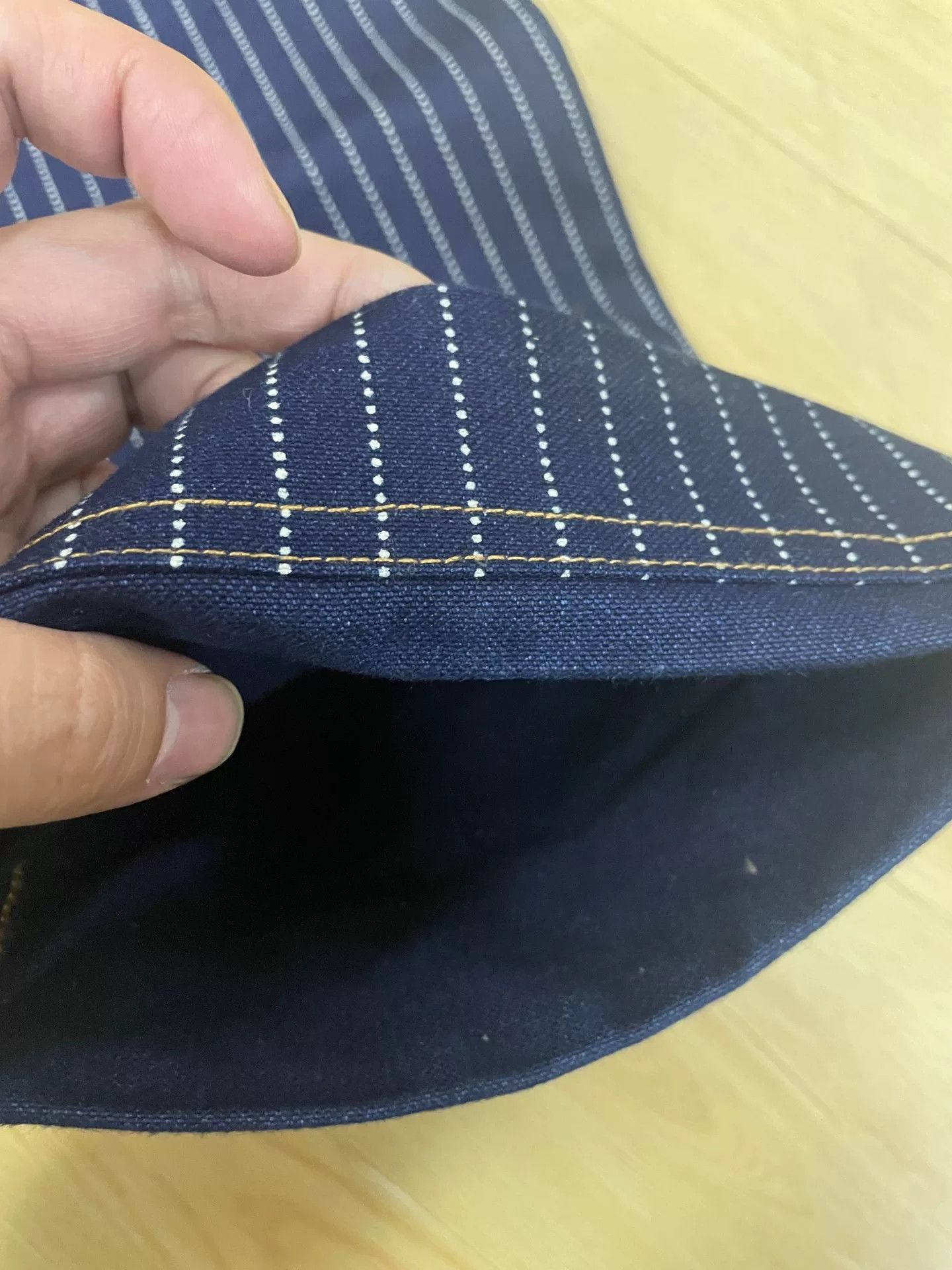 Japanese Brand Bourn Work Pants with Pinstripes Size US 30 / EU 46 - 6 Thumbnail