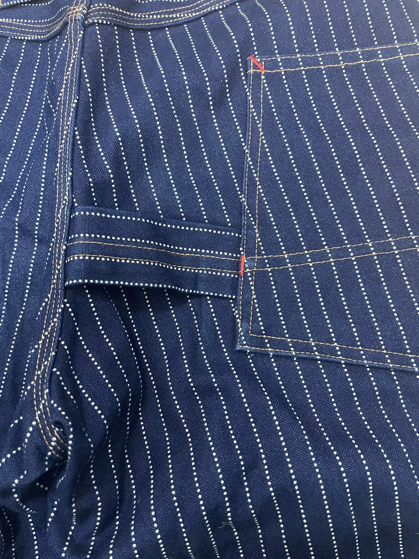 Japanese Brand Bourn Work Pants with Pinstripes Size US 30 / EU 46 - 5 Thumbnail