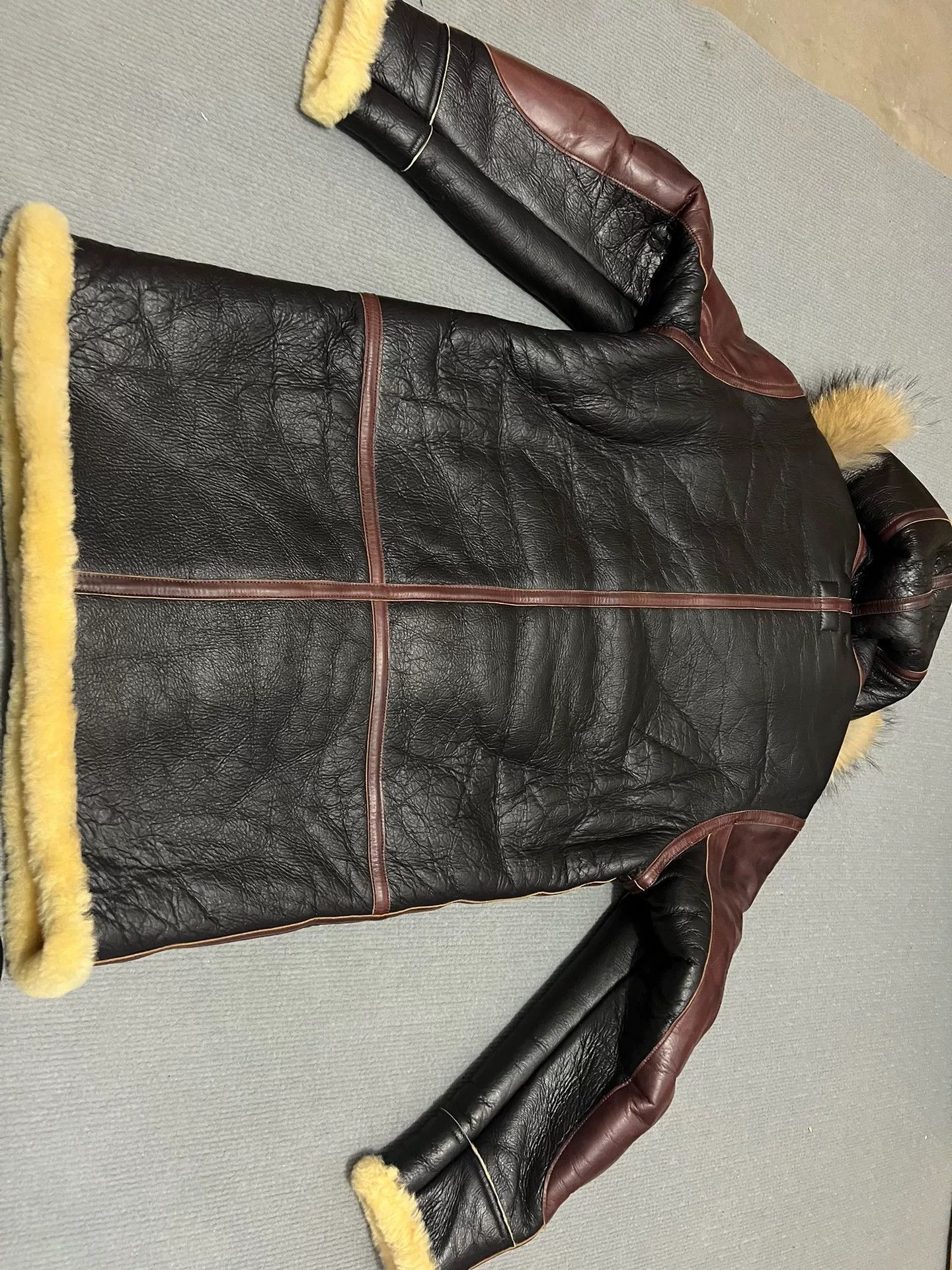 Vintage Vintage Winter Flight Coat for Men Size US L / EU 52-54 / 3 - 2 Thumbnail