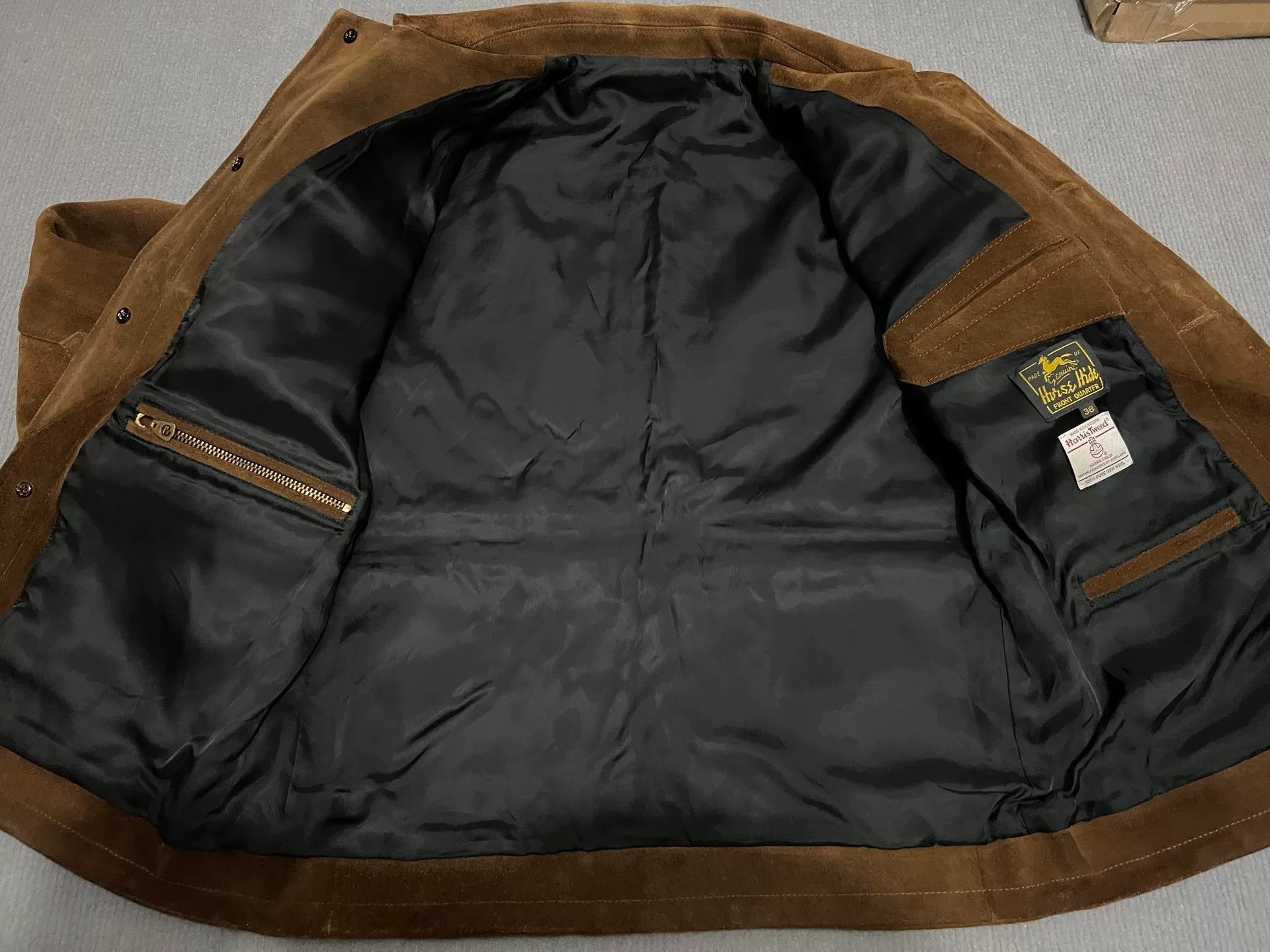 Vintage Classic Brown Suede Work Jacket Size US M / EU 48-50 / 2 - 2 Thumbnail