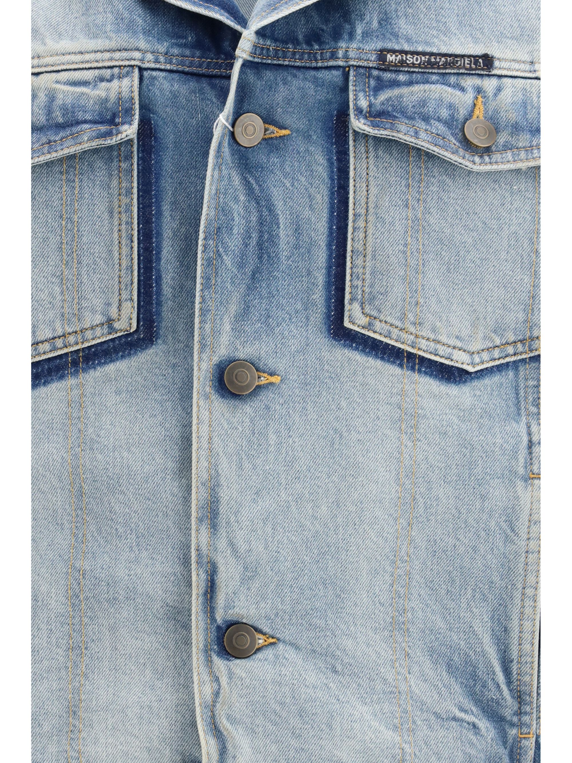 Maison Margiela Jacket cotton denim Size US L / EU 52-54 / 3 - 3 Thumbnail