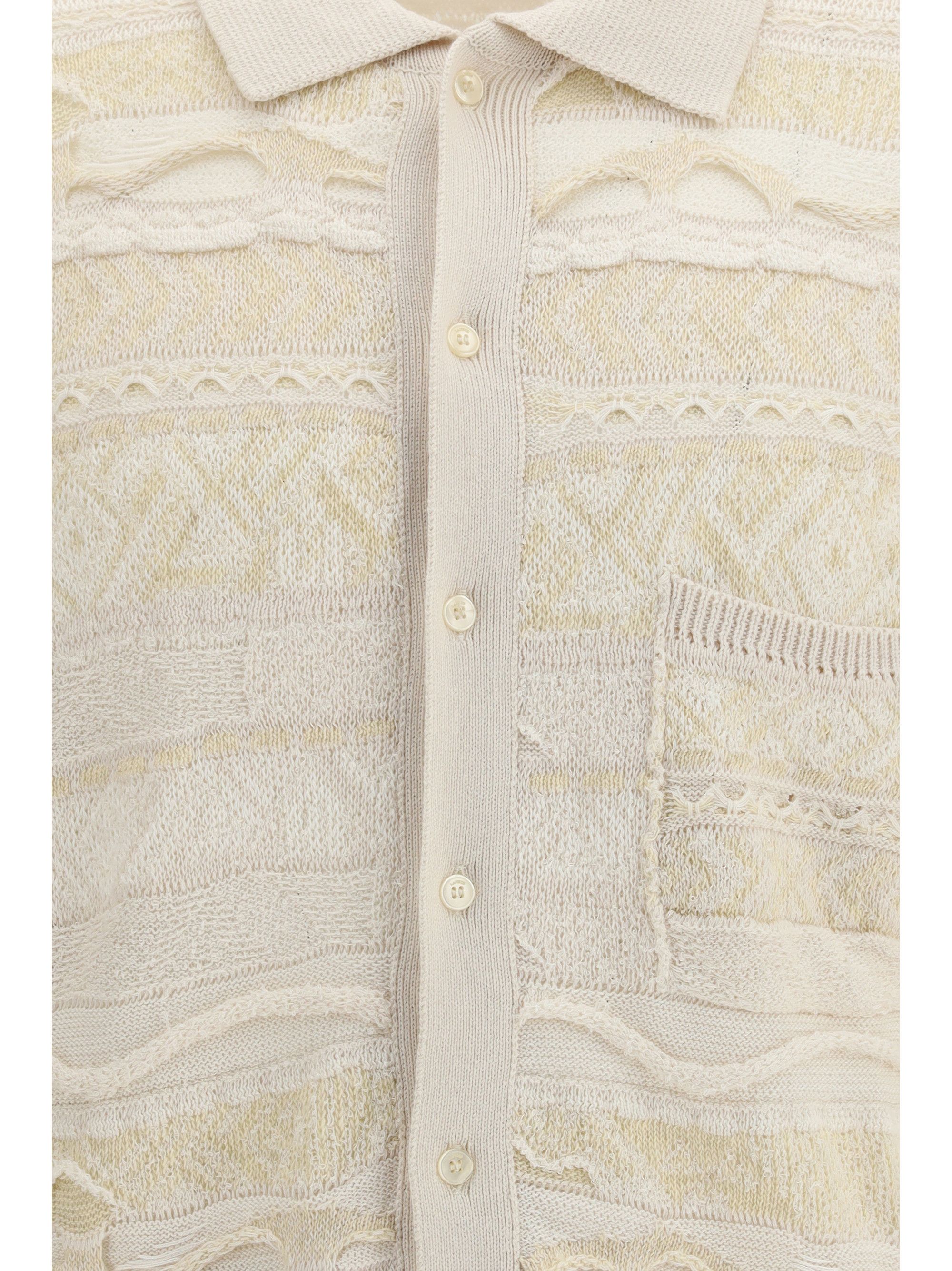 Laneus Jacquard Polo Size US L / EU 52-54 / 3 - 3 Thumbnail
