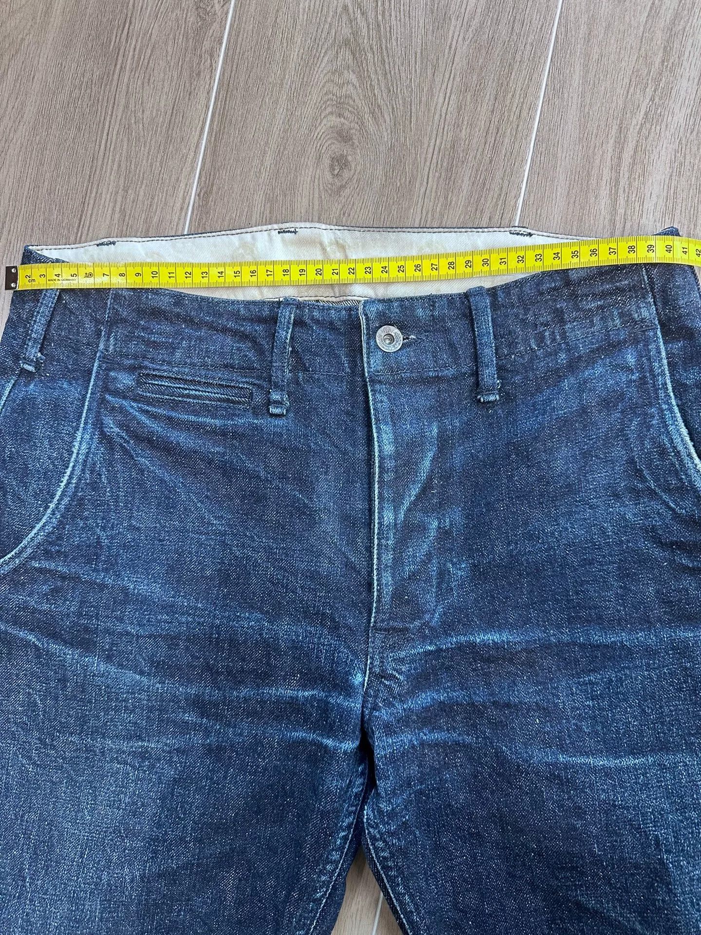 Vintage Samurai Style Denim Shorts for Men Size US 32 / EU 48 - 4 Thumbnail