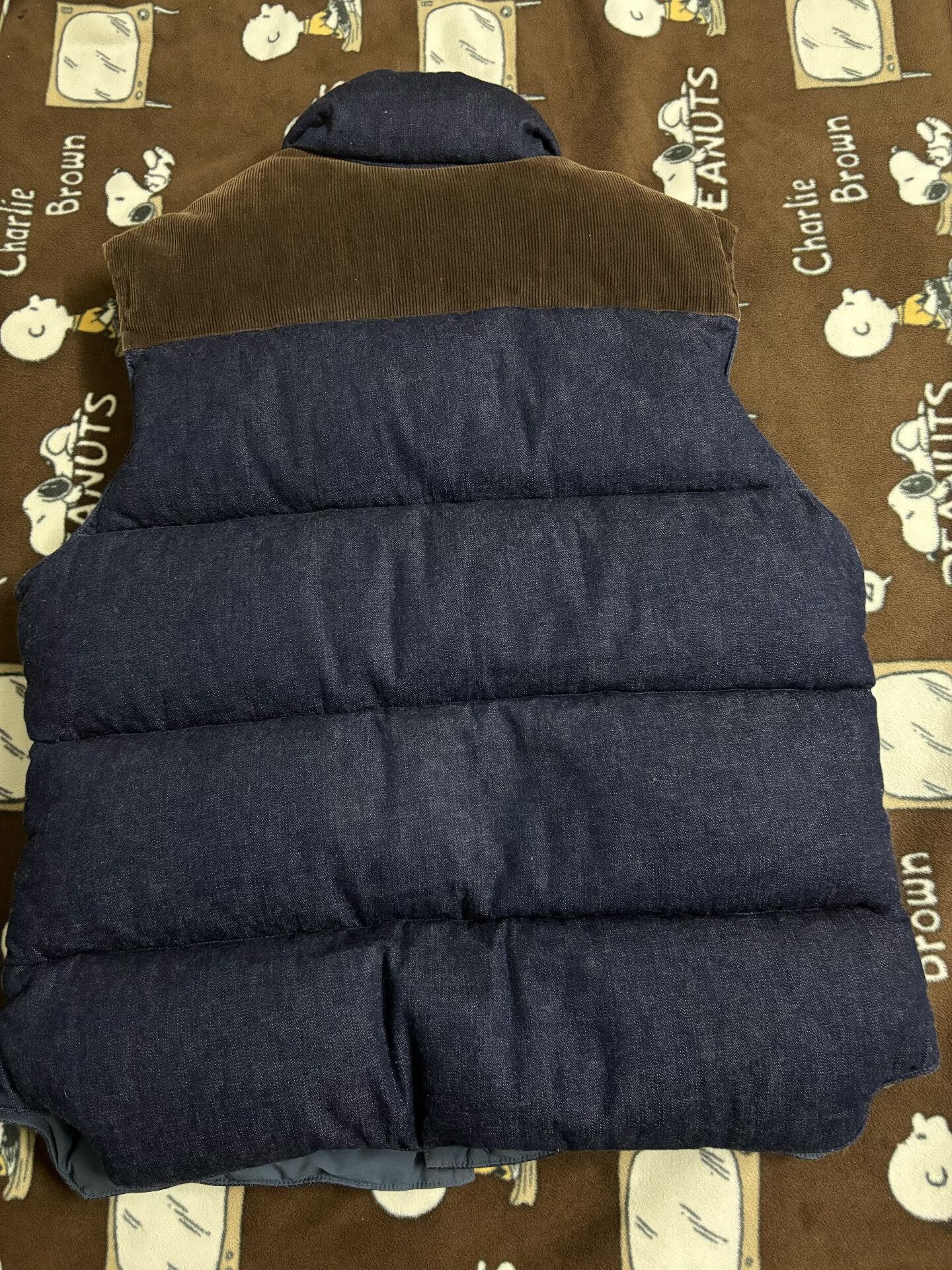 Japanese Brand Classic Denim Puffer Vest for Fall 2020 Size US S / EU 44-46 / 1 - 4 Thumbnail
