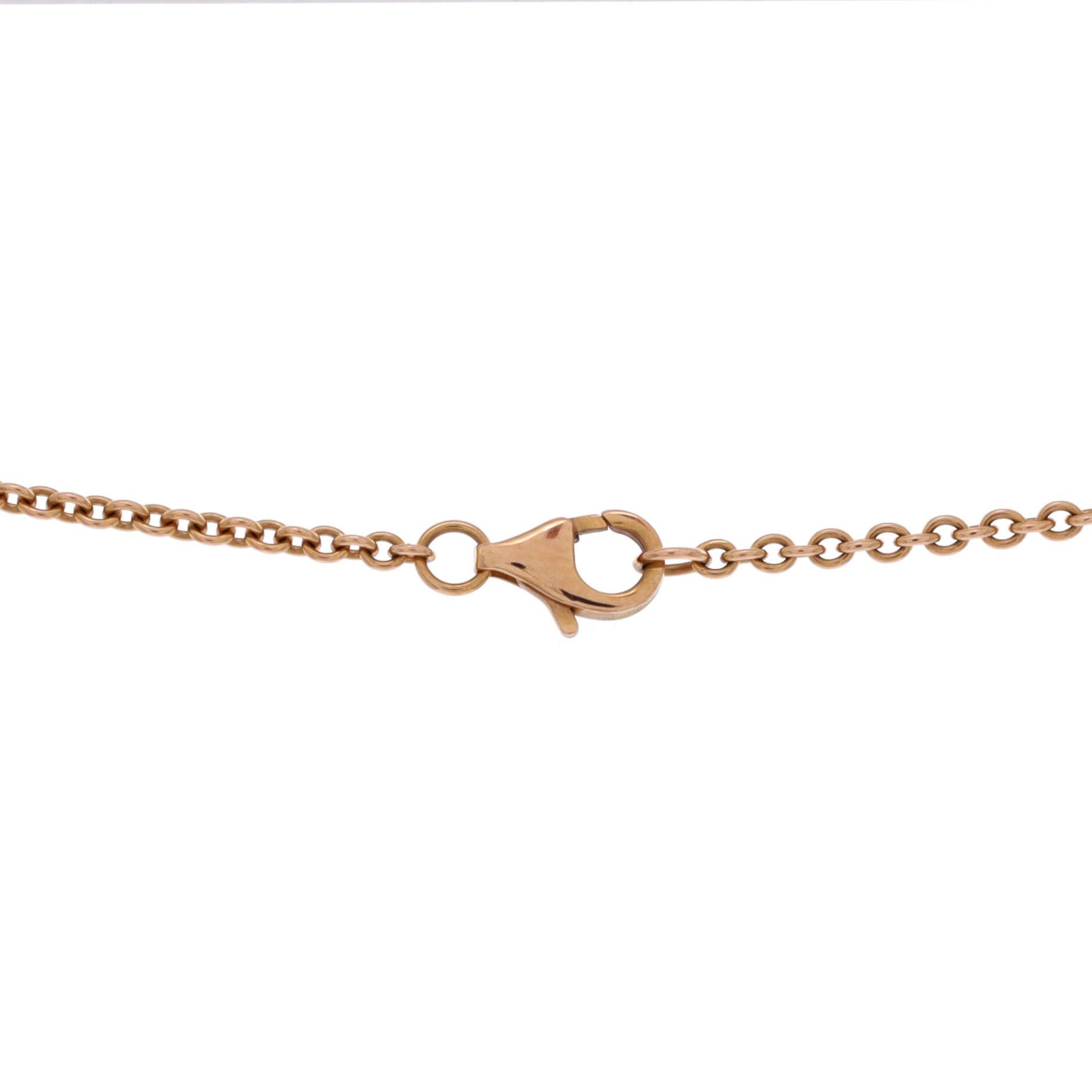 Cartier Love Interlocking Necklace Size ONE SIZE - 3 Thumbnail