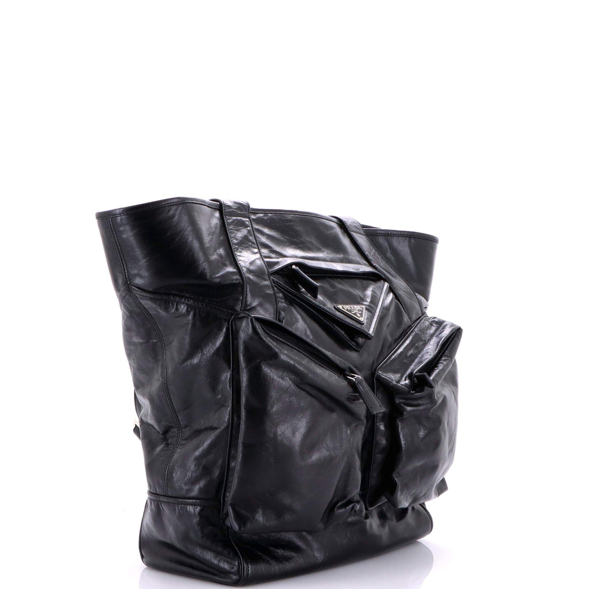 Prada Triple Front Pocket Tote Size ONE SIZE - 2 Thumbnail