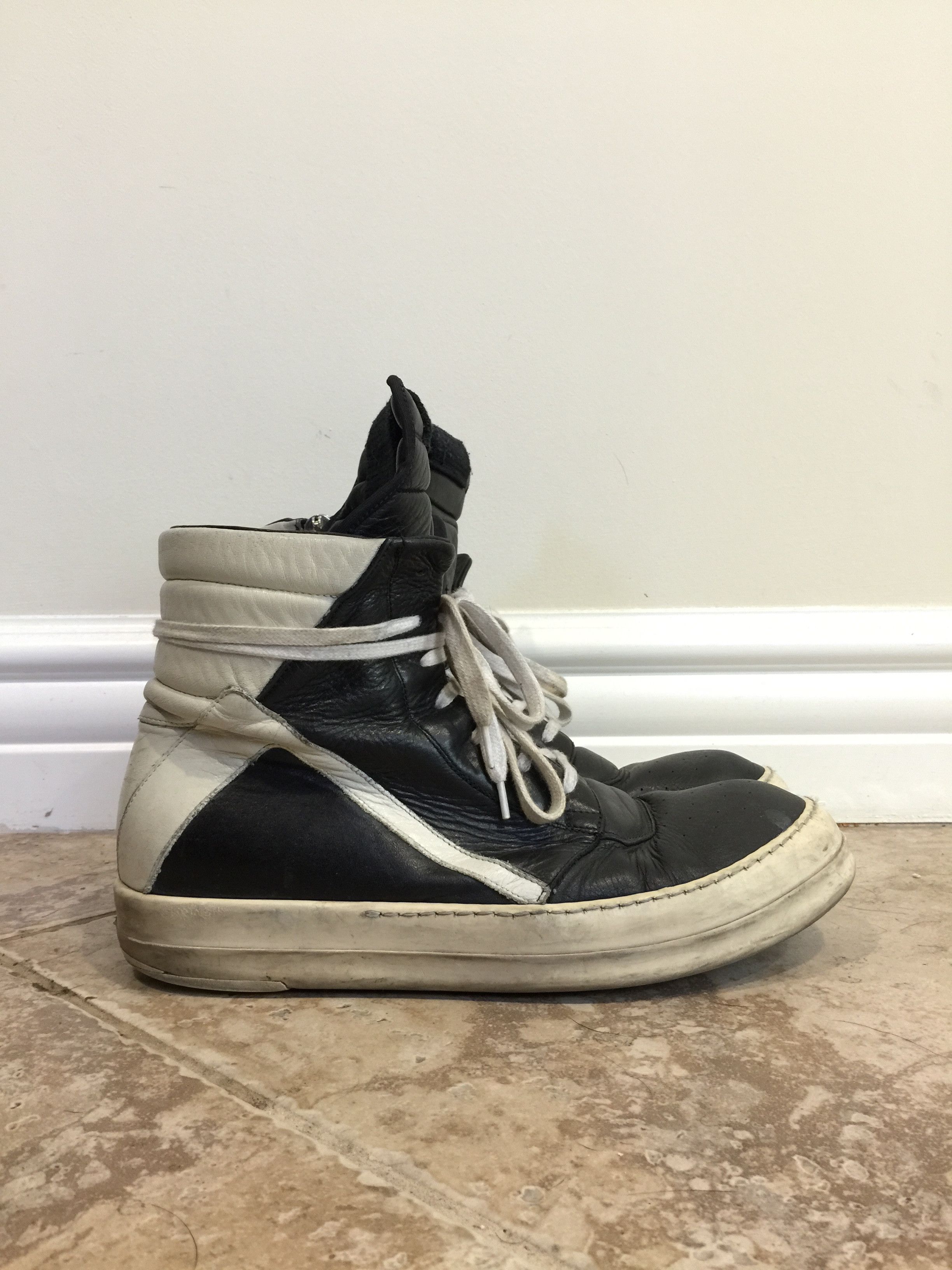 Rick Owens 2010 Short Tongue Geobaskets | Grailed