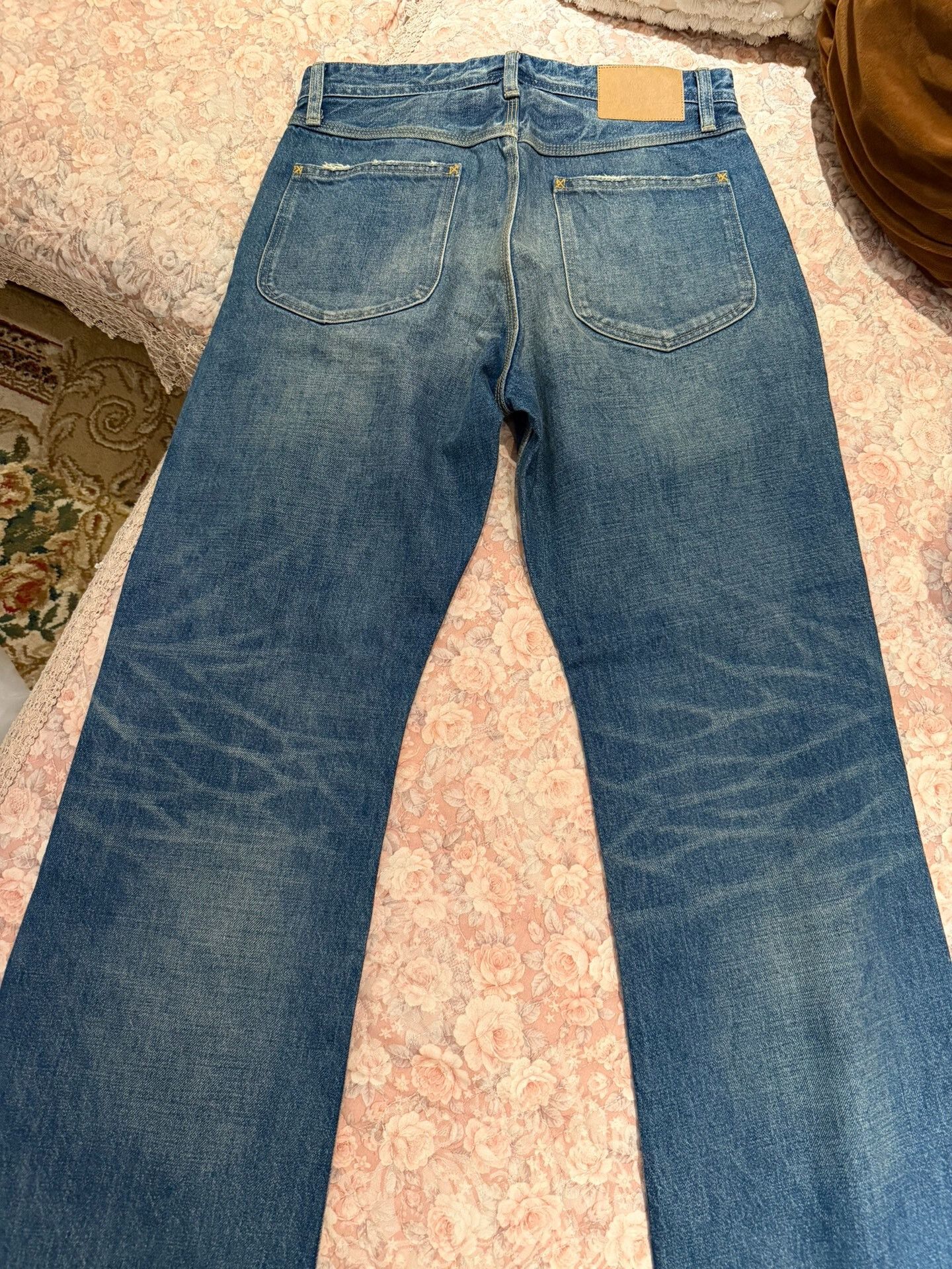 Japanese Brand R.DIARY Cat Whiskers Bootcut Jeans Size 28" / US 6 / IT 42 - 4 Thumbnail