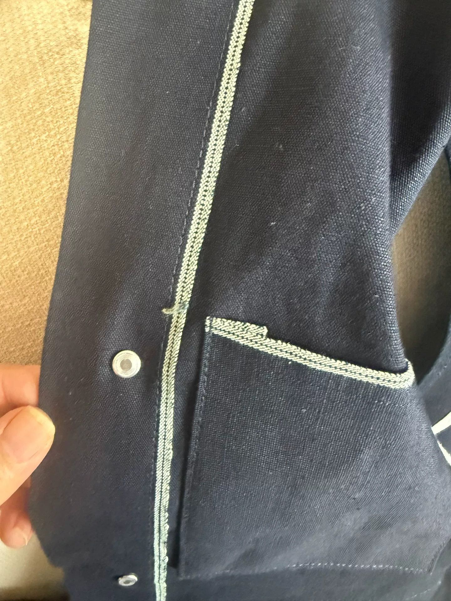 Japanese Brand Vintage Indigo Dyed Vest Size S Size US S / EU 44-46 / 1 - 4 Thumbnail