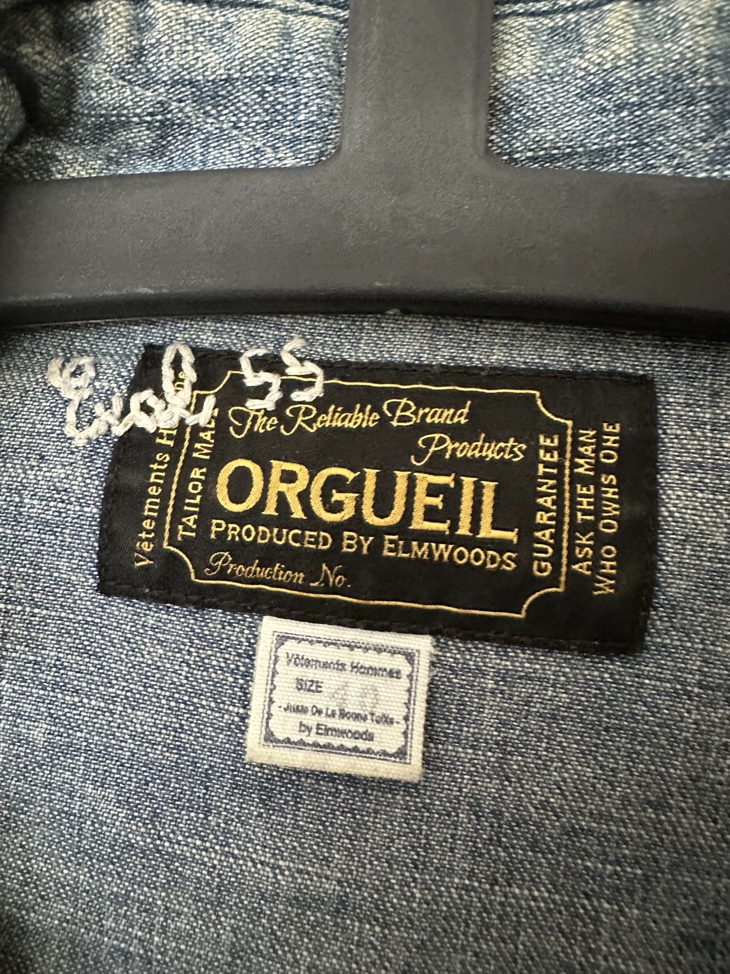 Japanese Brand Orgueil Limited Edition Work Shirt Size US M / EU 48-50 / 2 - 2 Thumbnail