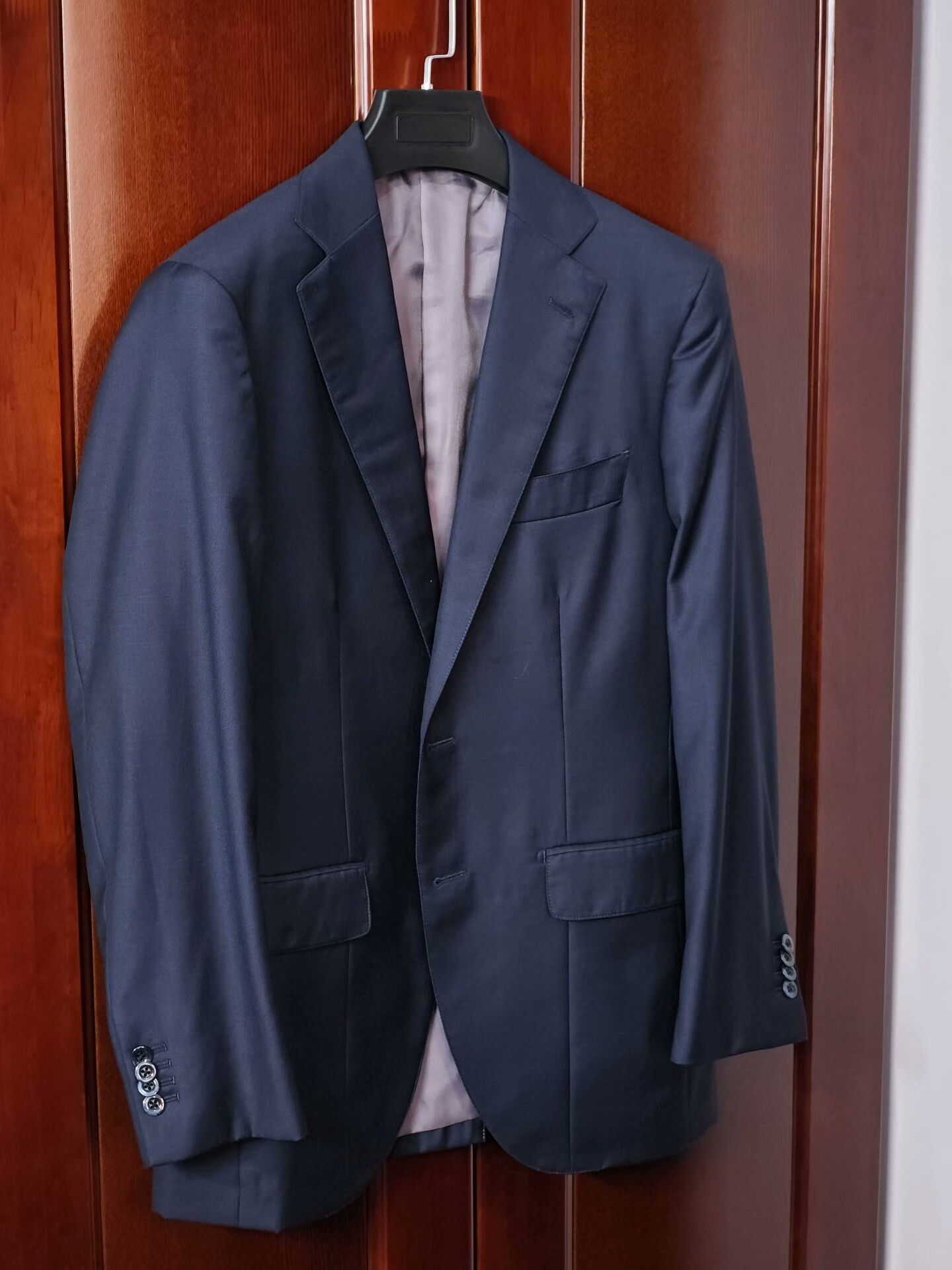 Japanese Brand DORMEUIL Custom Wool Suit Jacket Size US M / EU 48-50 / 2 - 2 Thumbnail