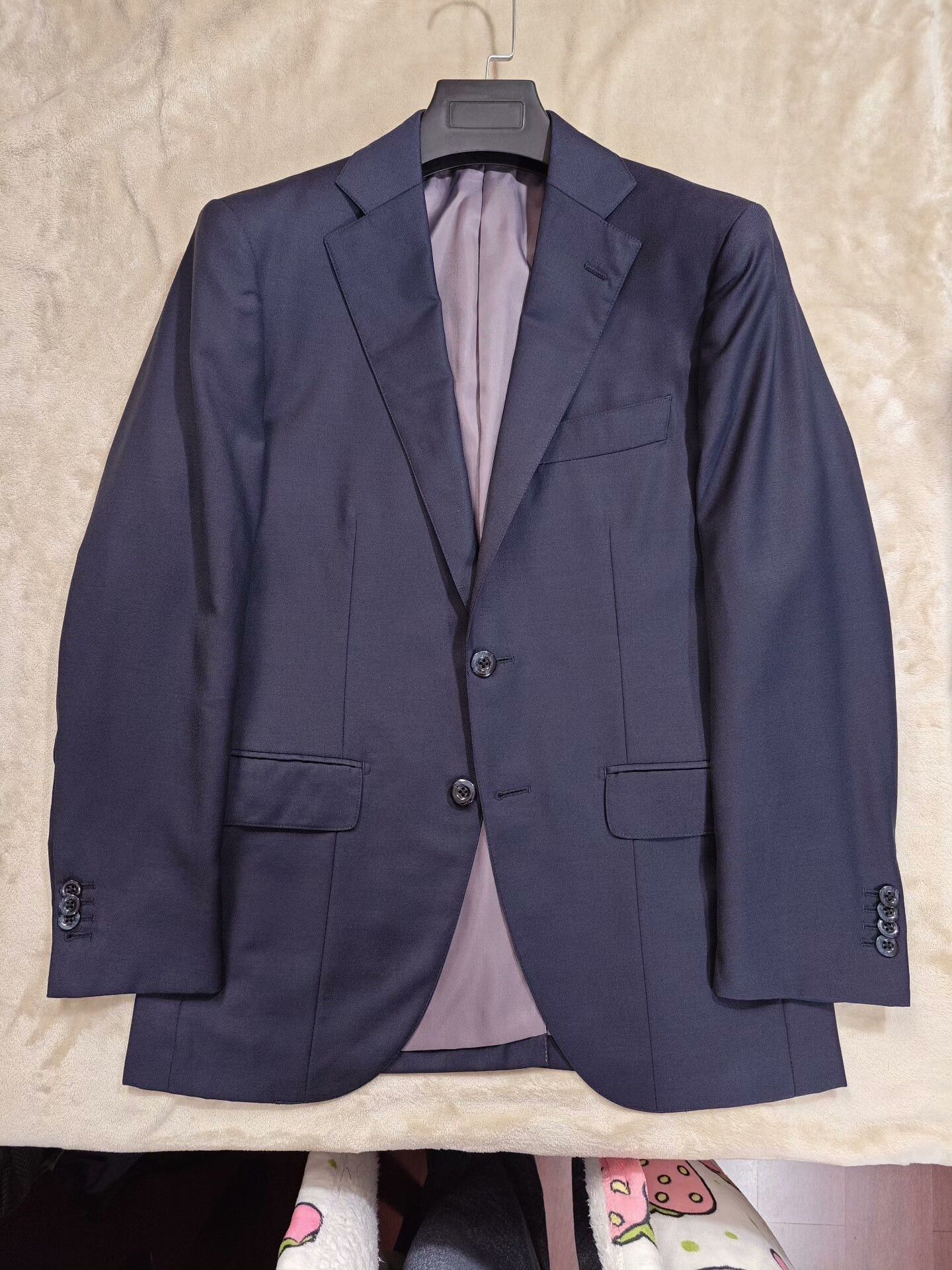 Japanese Brand DORMEUIL Custom Wool Suit Jacket Size US M / EU 48-50 / 2 - 6 Thumbnail