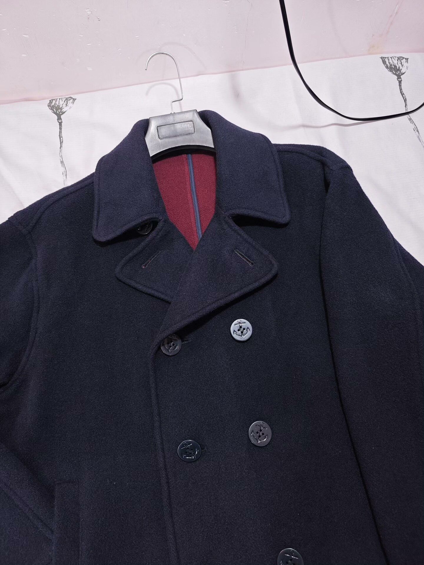 Japanese Brand Italian Wool Cashmere Double-Faced Jacket Size US M / EU 48-50 / 2 - 5 Thumbnail