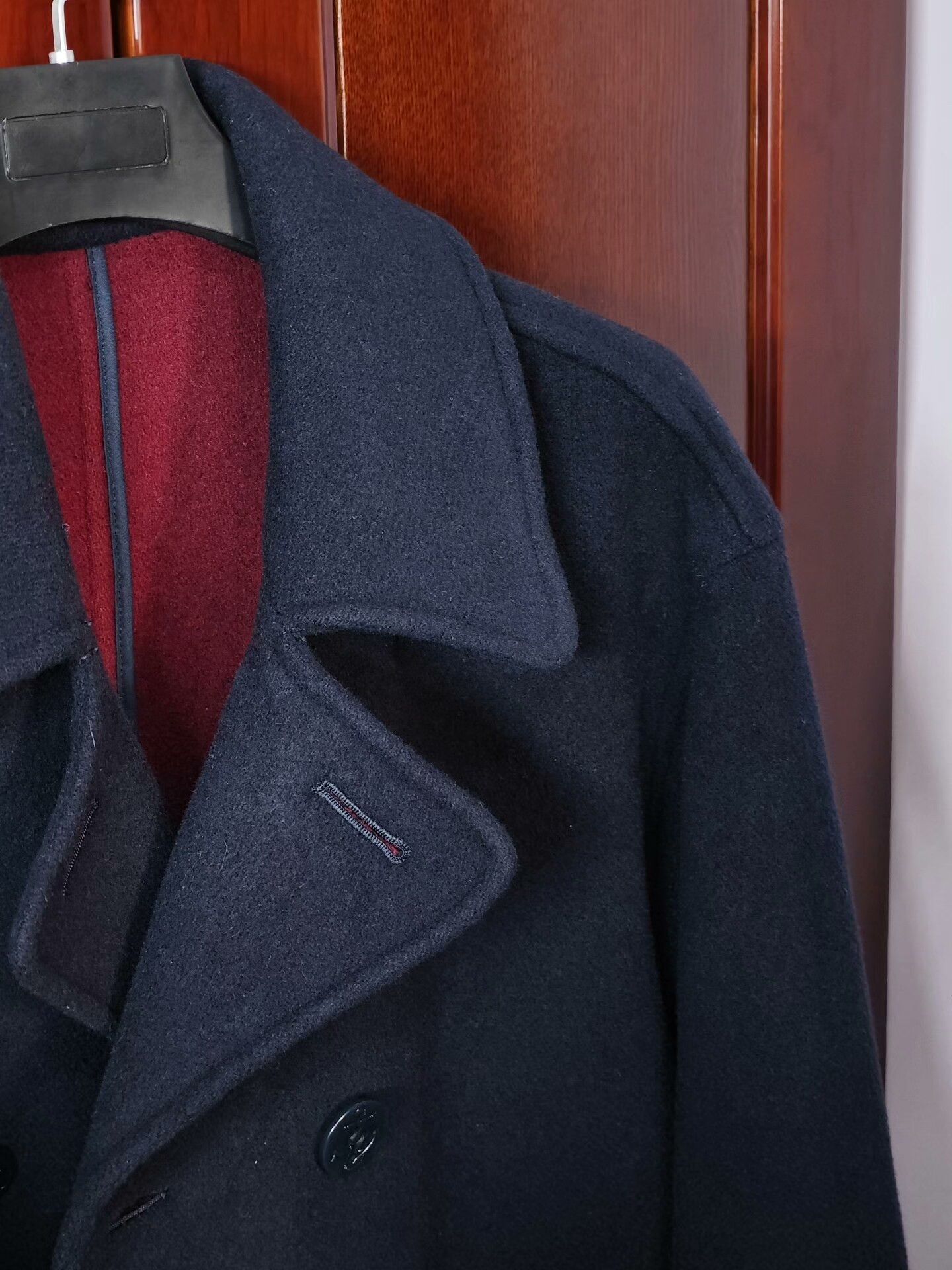 Japanese Brand Italian Wool Cashmere Double-Faced Jacket Size US M / EU 48-50 / 2 - 2 Thumbnail