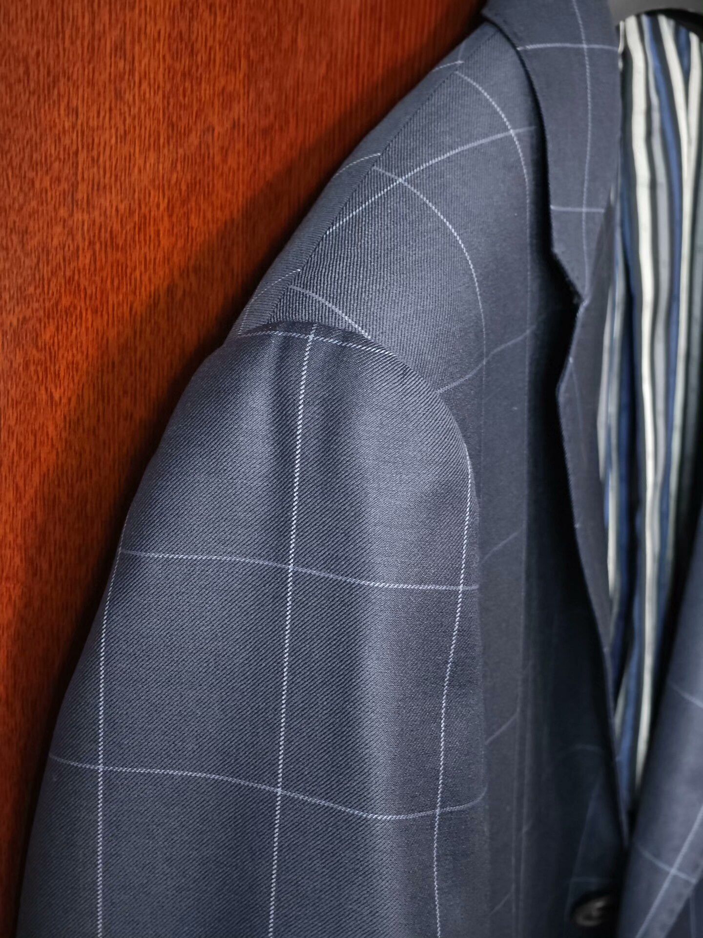 Japanese Brand Dormeuil Wool Custom Suit Jacket Size US M / EU 48-50 / 2 - 3 Thumbnail