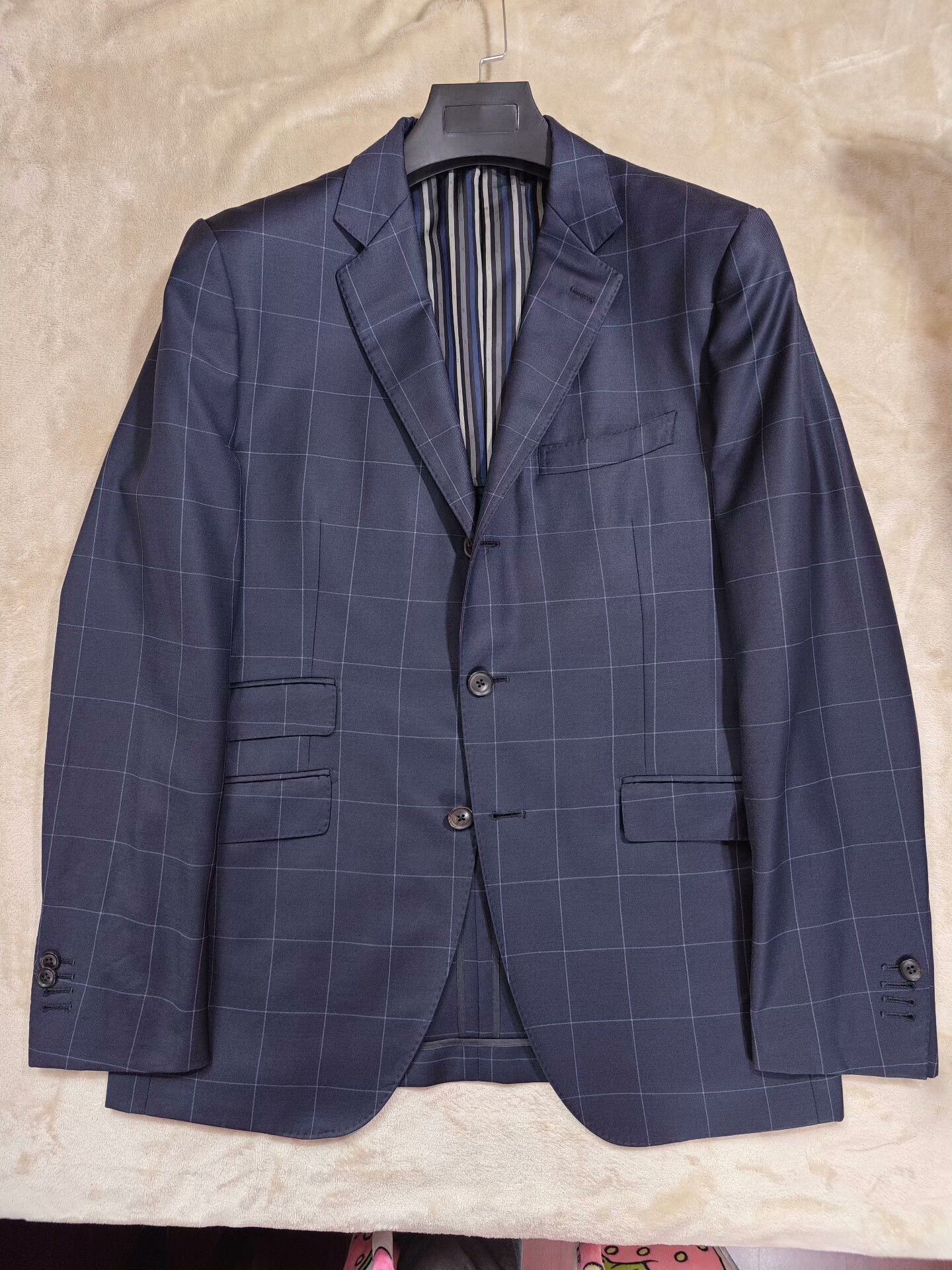 Japanese Brand Dormeuil Wool Custom Suit Jacket Size US M / EU 48-50 / 2 - 5 Thumbnail