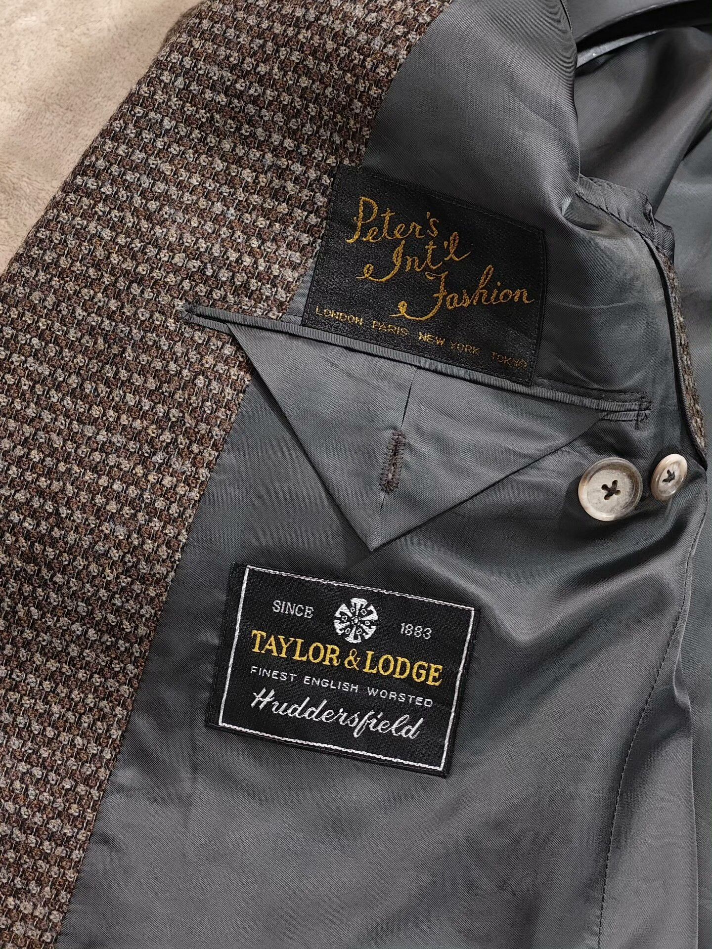 Japanese Brand Tailored Wool Blazer by Taylor Lodge Size US M / EU 48-50 / 2 - 7 Thumbnail