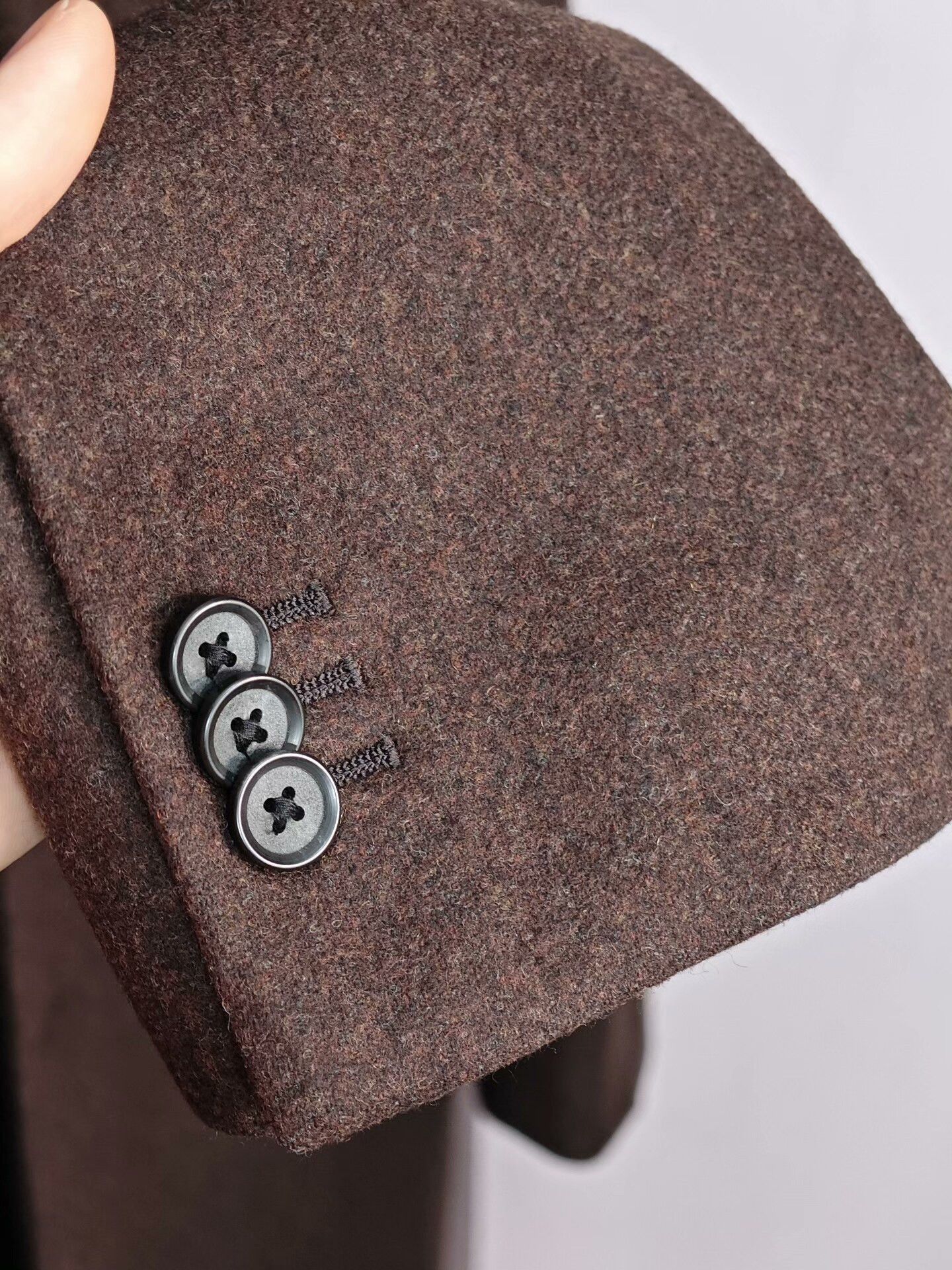 Japanese Brand Custom Italian Wool Blend Overcoat Size US M / EU 48-50 / 2 - 4 Thumbnail
