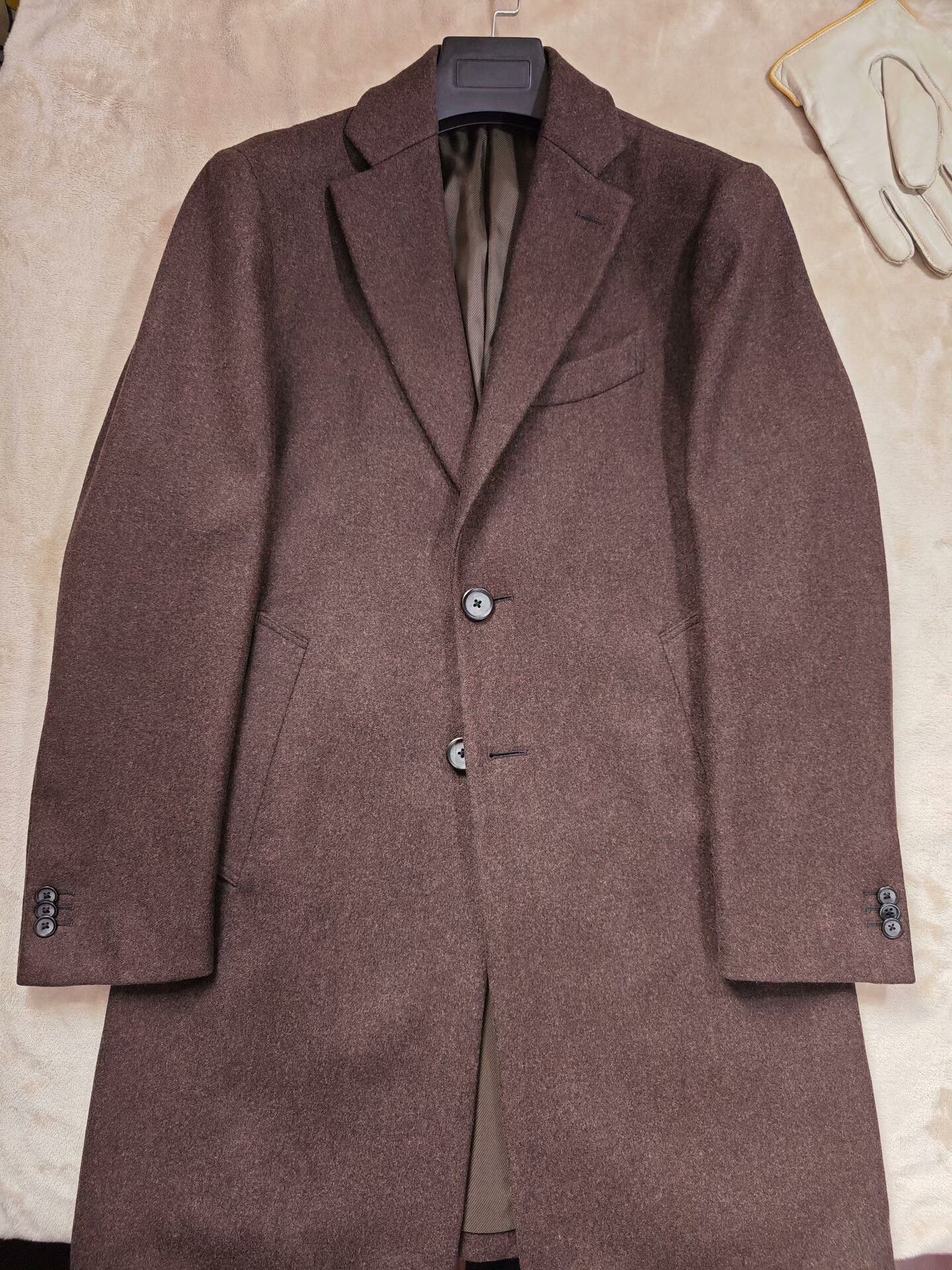 Japanese Brand Custom Italian Wool Blend Overcoat Size US M / EU 48-50 / 2 - 5 Thumbnail