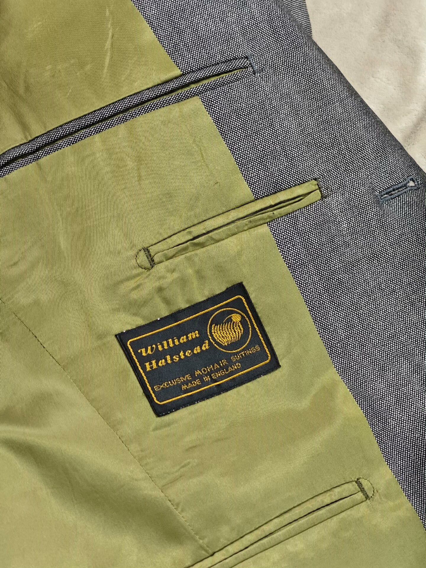 Japanese Brand William Halstead Wool Blazer Size US S / EU 44-46 / 1 - 7 Thumbnail