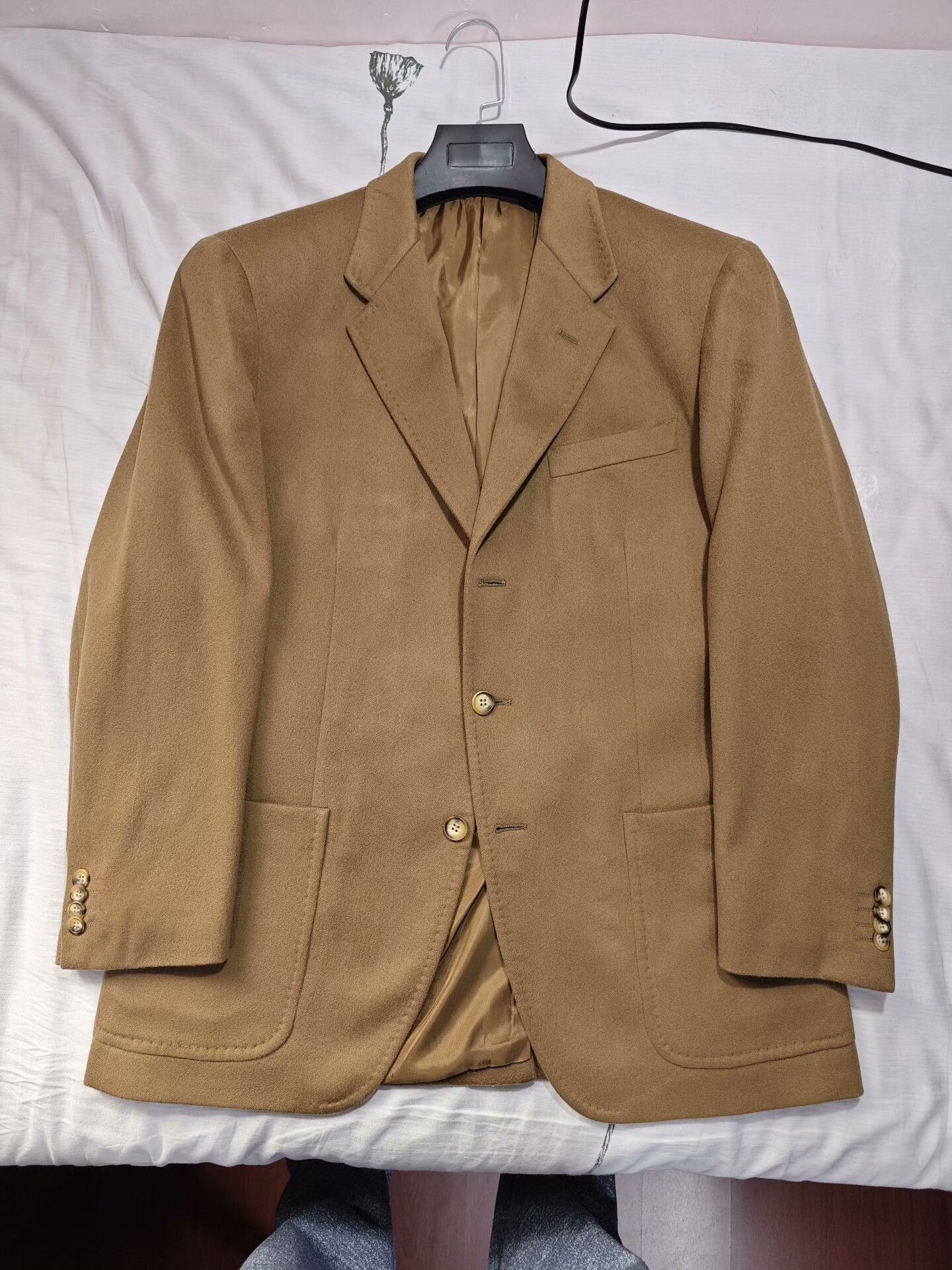 Japanese Brand Italian Wool Cashmere Blazer Size US M / EU 48-50 / 2 - 5 Thumbnail