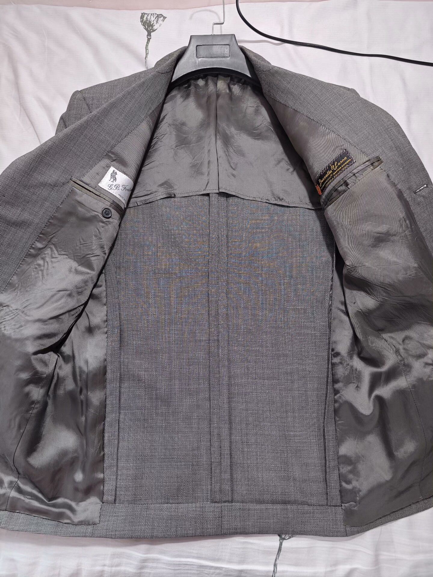 Japanese Brand Italian Wool Blazer by G.B. Fontana Size US M / EU 48-50 / 2 - 6 Thumbnail