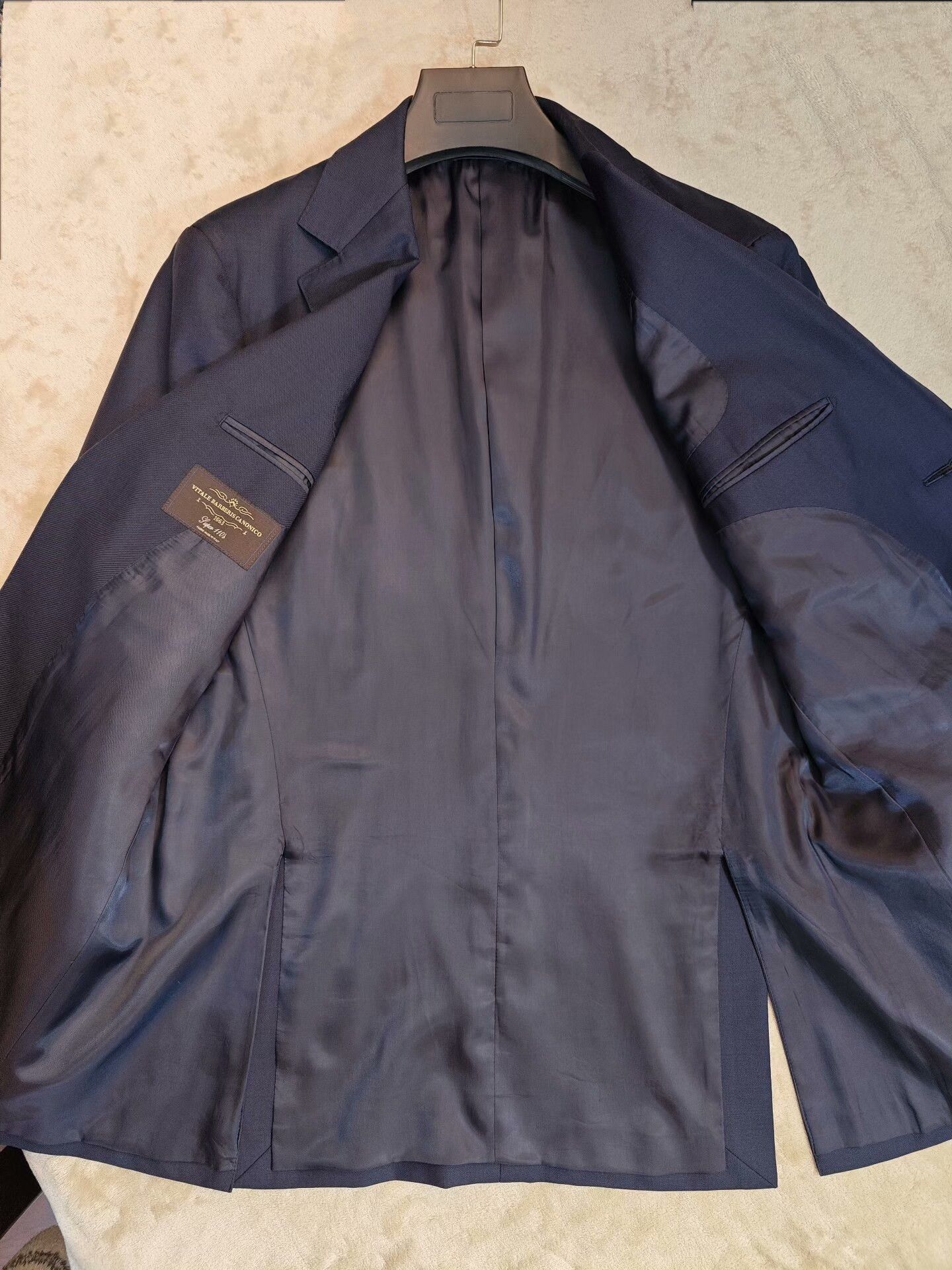 Japanese Brand Italian VBC Wool Half Canvas Blazer Size US M / EU 48-50 / 2 - 6 Thumbnail