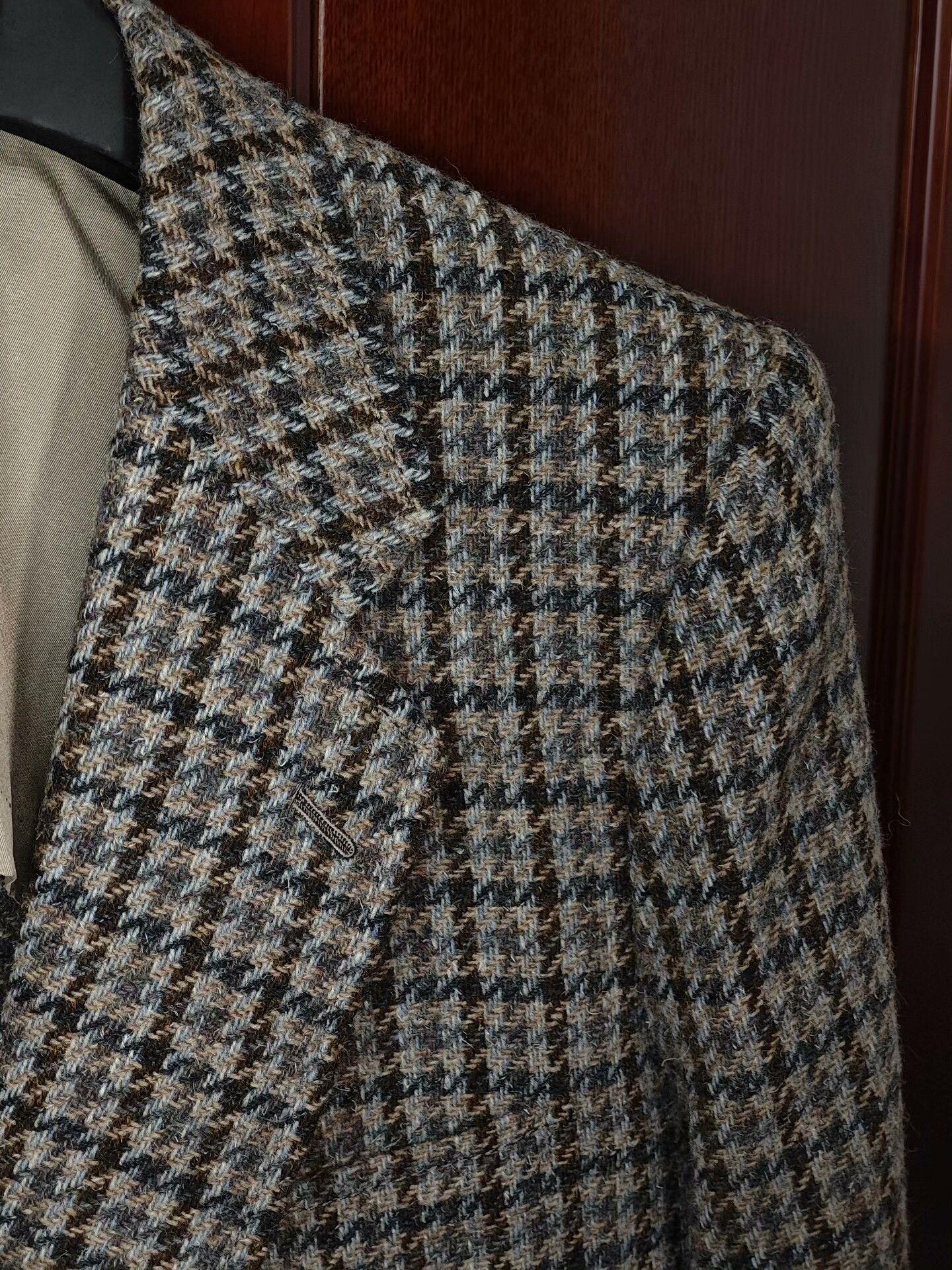 Japanese Brand Walter Thorburn Houndstooth Blazer Jacket Size US M / EU 48-50 / 2 - 2 Thumbnail