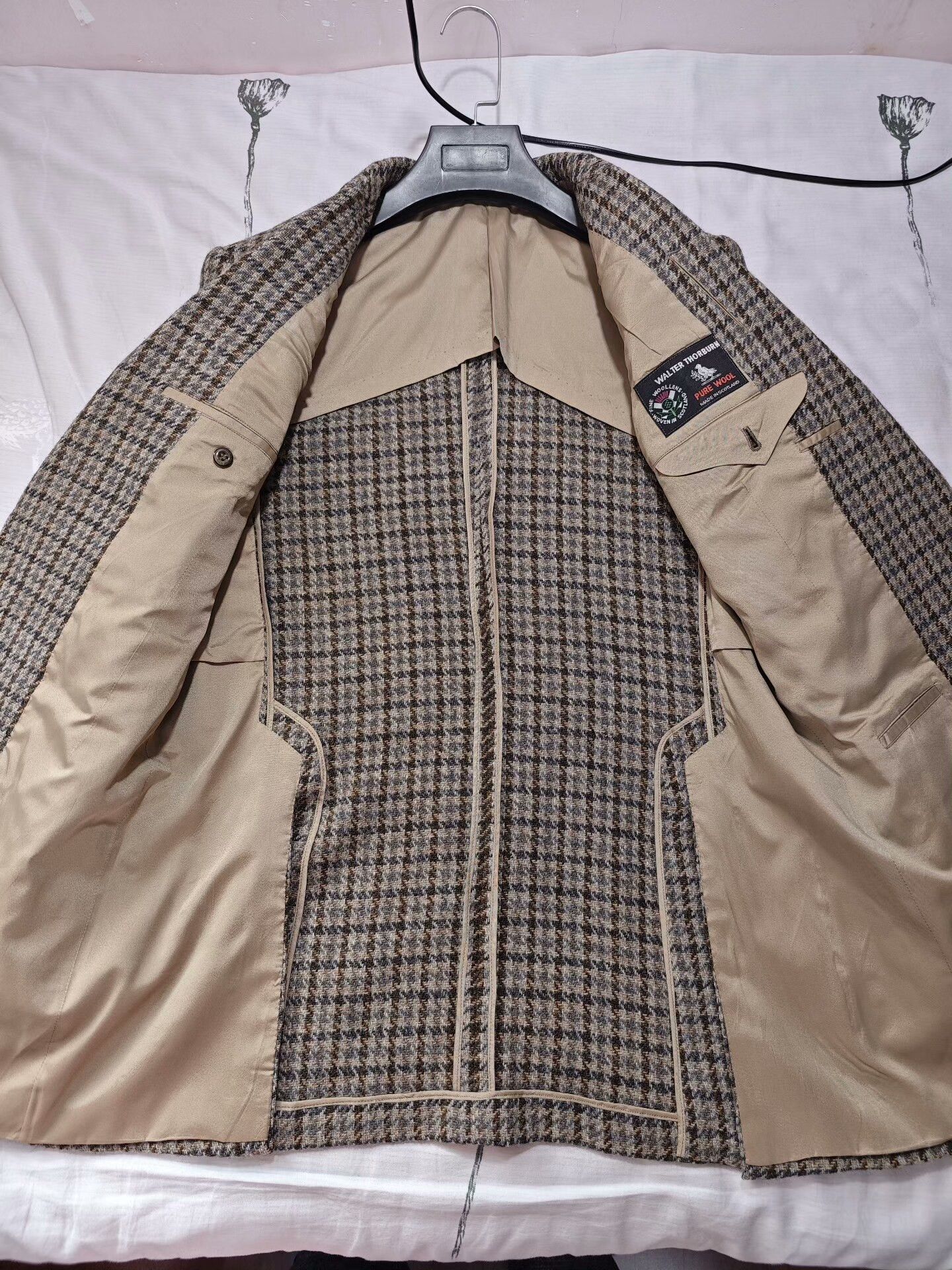 Japanese Brand Walter Thorburn Houndstooth Blazer Jacket Size US M / EU 48-50 / 2 - 6 Thumbnail