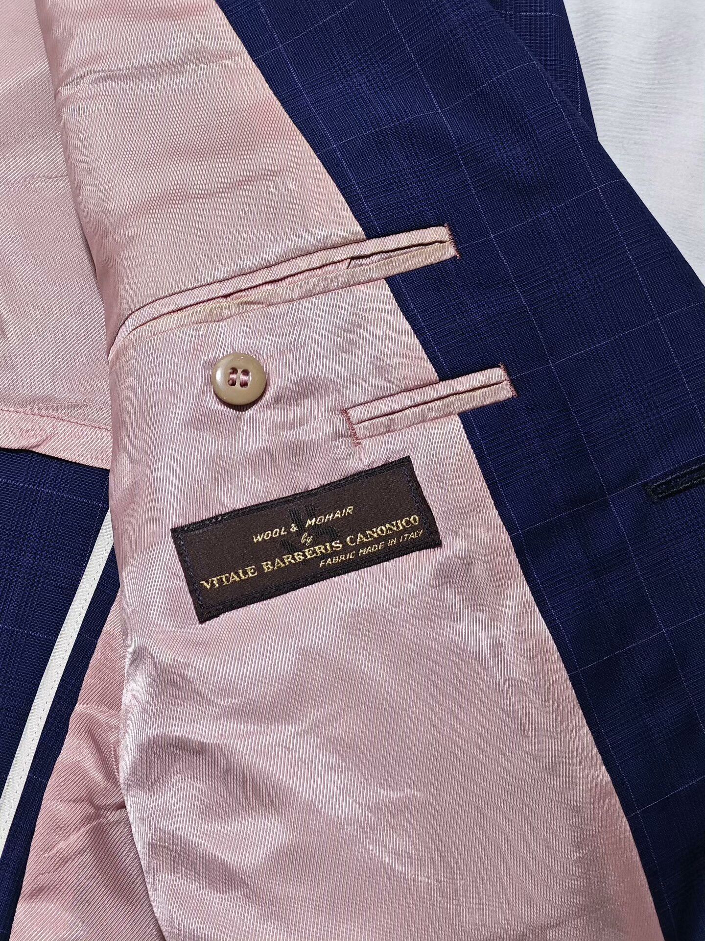 Japanese Brand Custom Italian Wool-Blend Suit Jacket Size US M / EU 48-50 / 2 - 7 Thumbnail