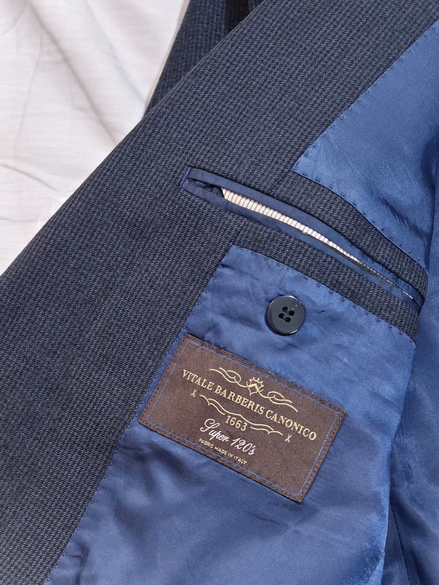 Japanese Brand Italian Wool Blended Custom Suit Size US S / EU 44-46 / 1 - 7 Thumbnail