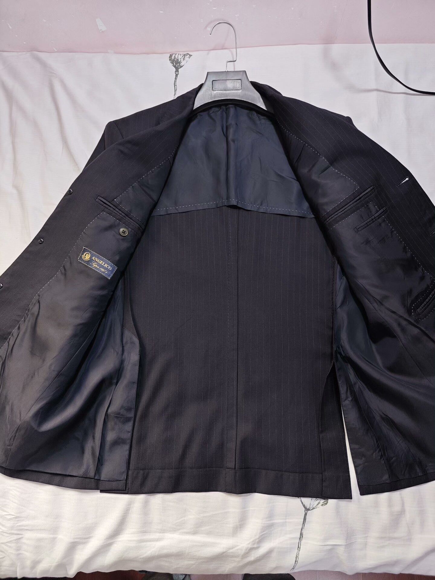 Japanese Brand Custom Italian Wool Blend Suit Jacket Size US M / EU 48-50 / 2 - 6 Thumbnail