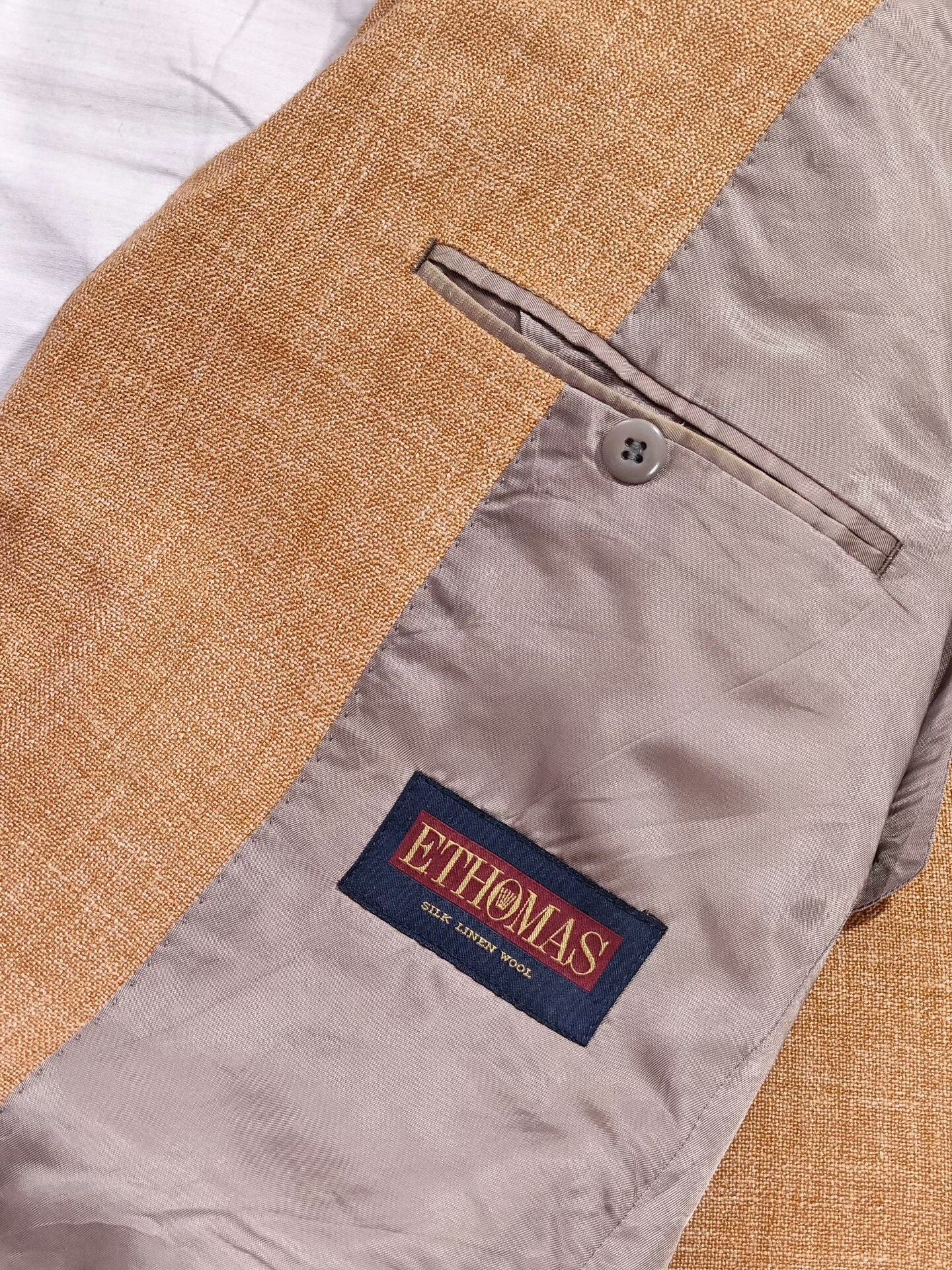 Italian E. Thomas Custom Suit Jacket
