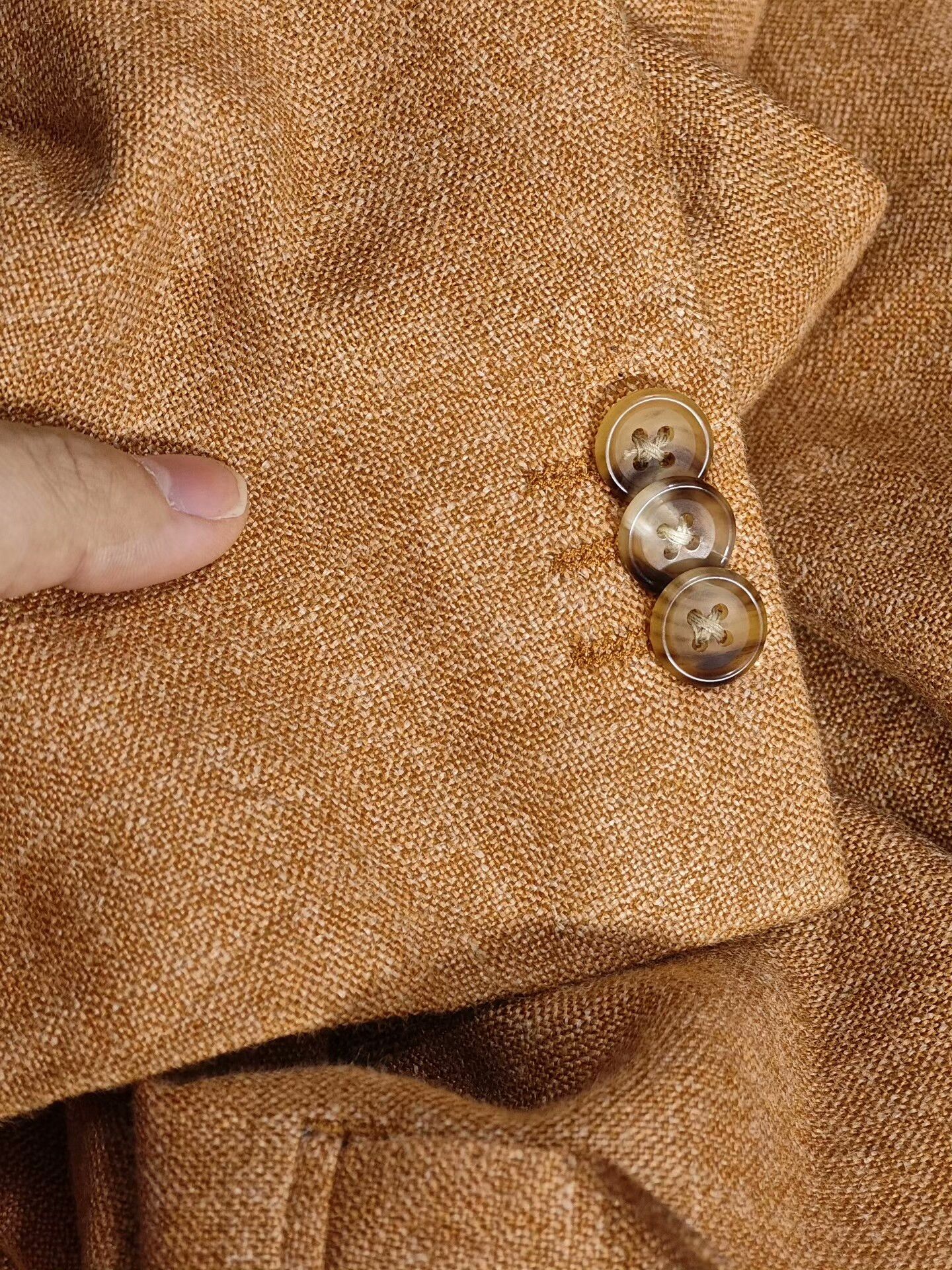 Italian E. Thomas Custom Suit Jacket