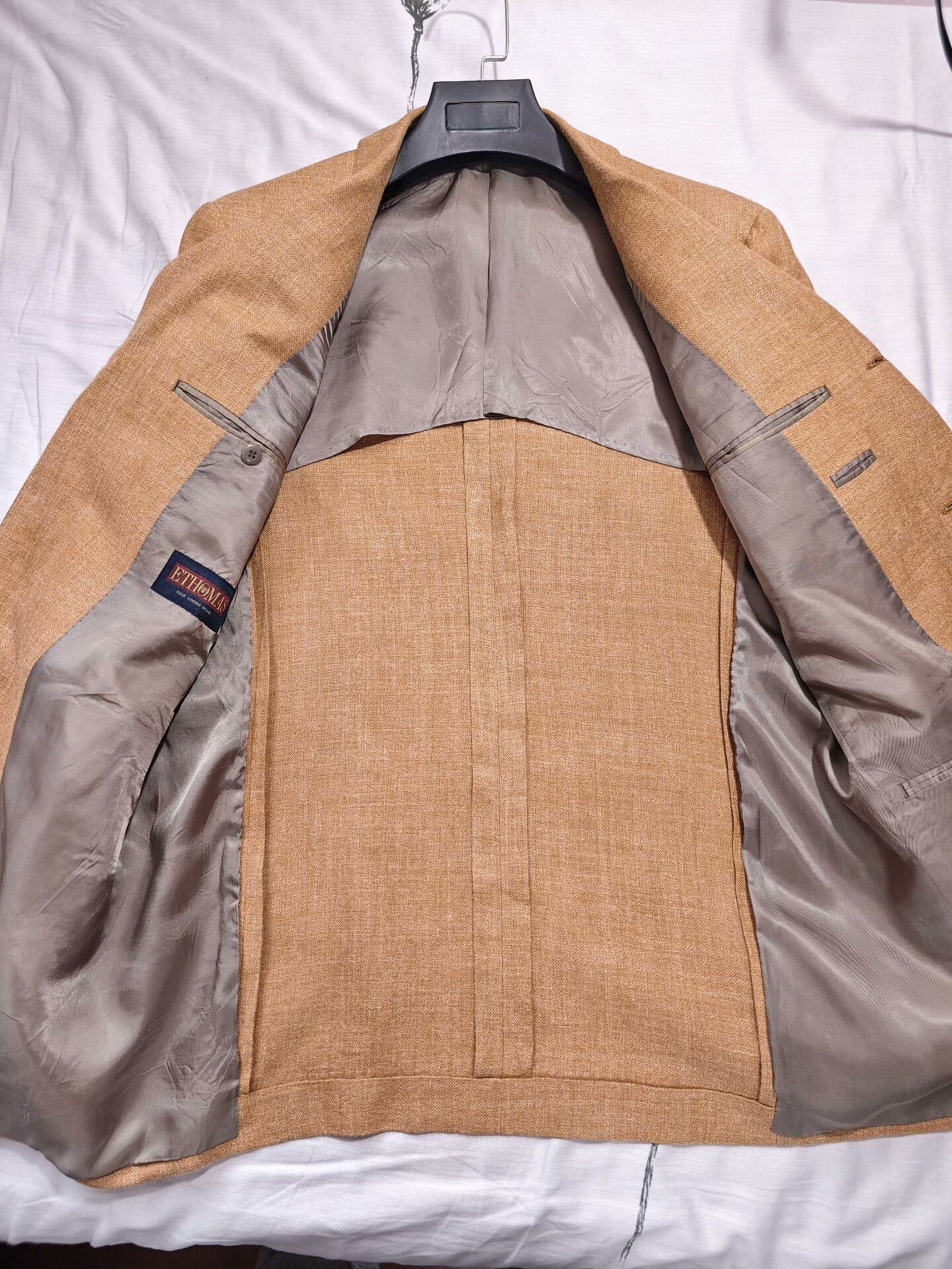 Italian E. Thomas Custom Suit Jacket